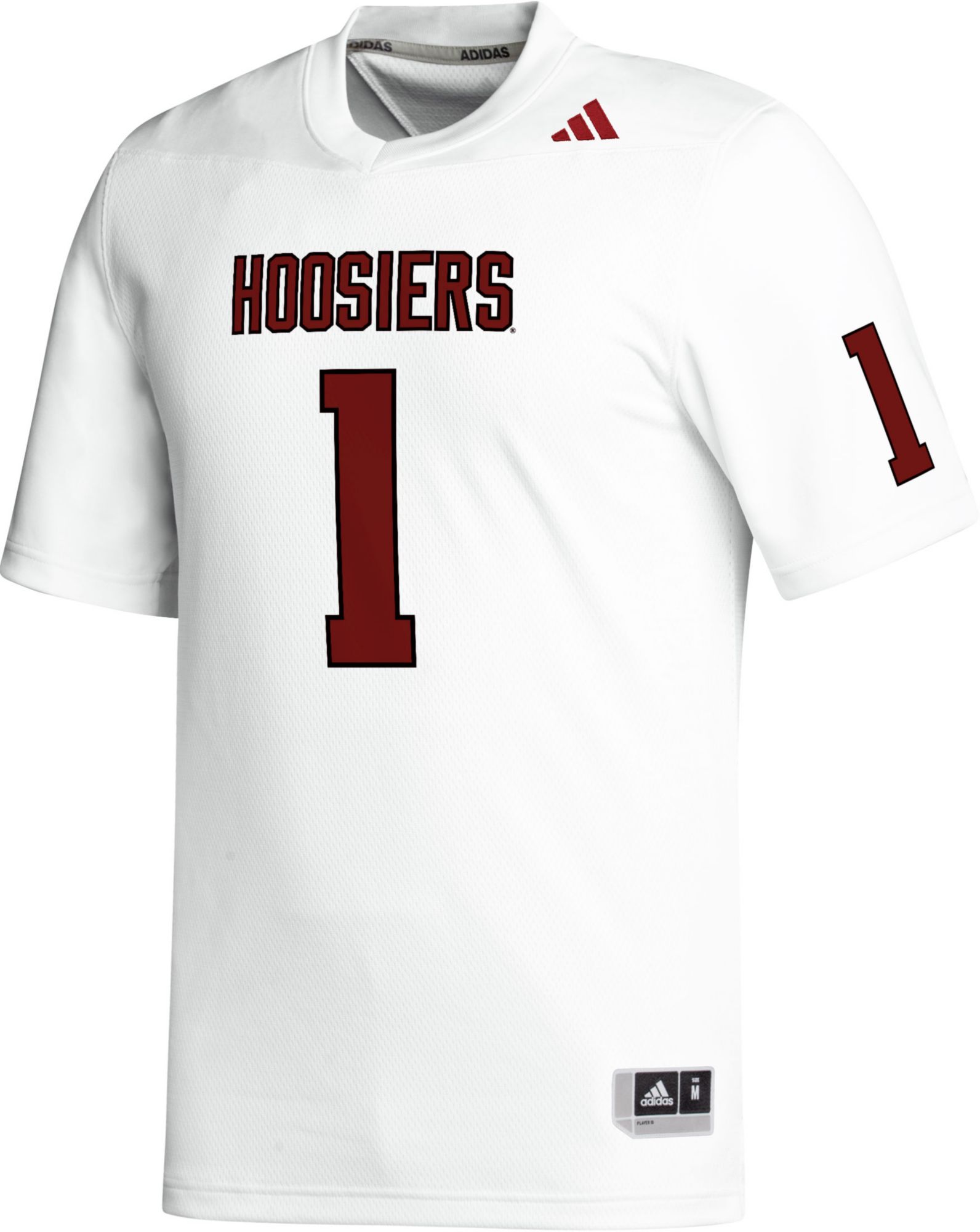 adidas Men's Indiana Hoosiers White Replica Football Jersey