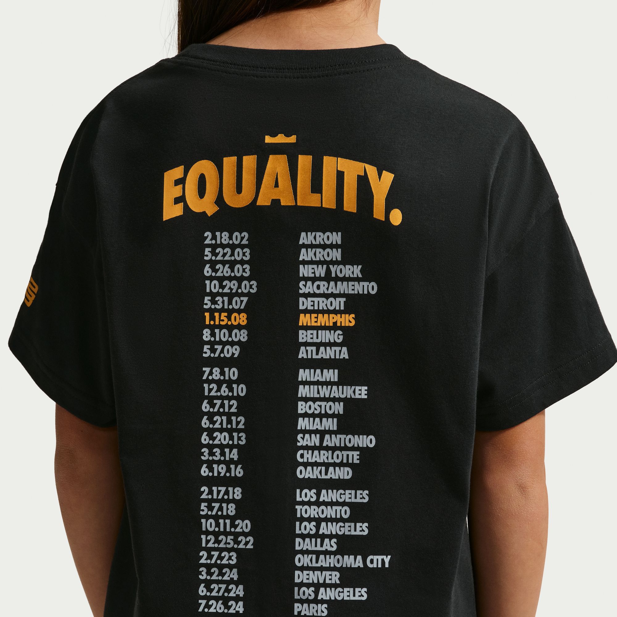 Nike Kids' LeBron James "Honor The King" Max90 T-Shirt product image