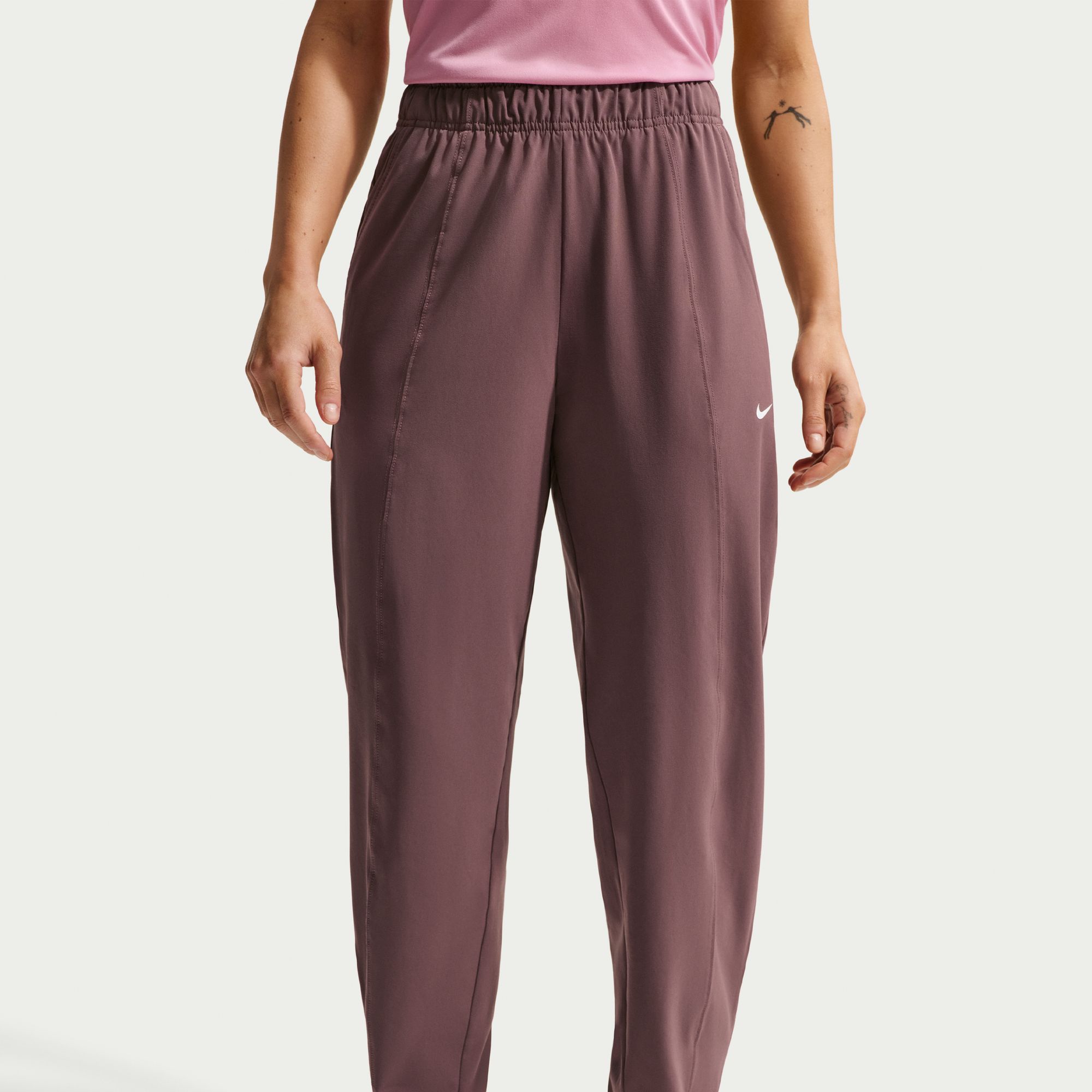 Nike Women's One Dri-FIT Mid-Rise Woven Pants product image
