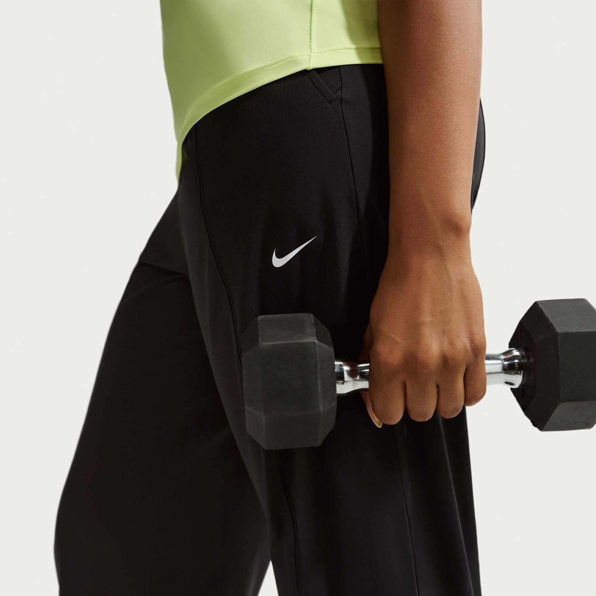 Nike Women's One Dri-FIT High-Waisted Full-Length Woven Pants product image