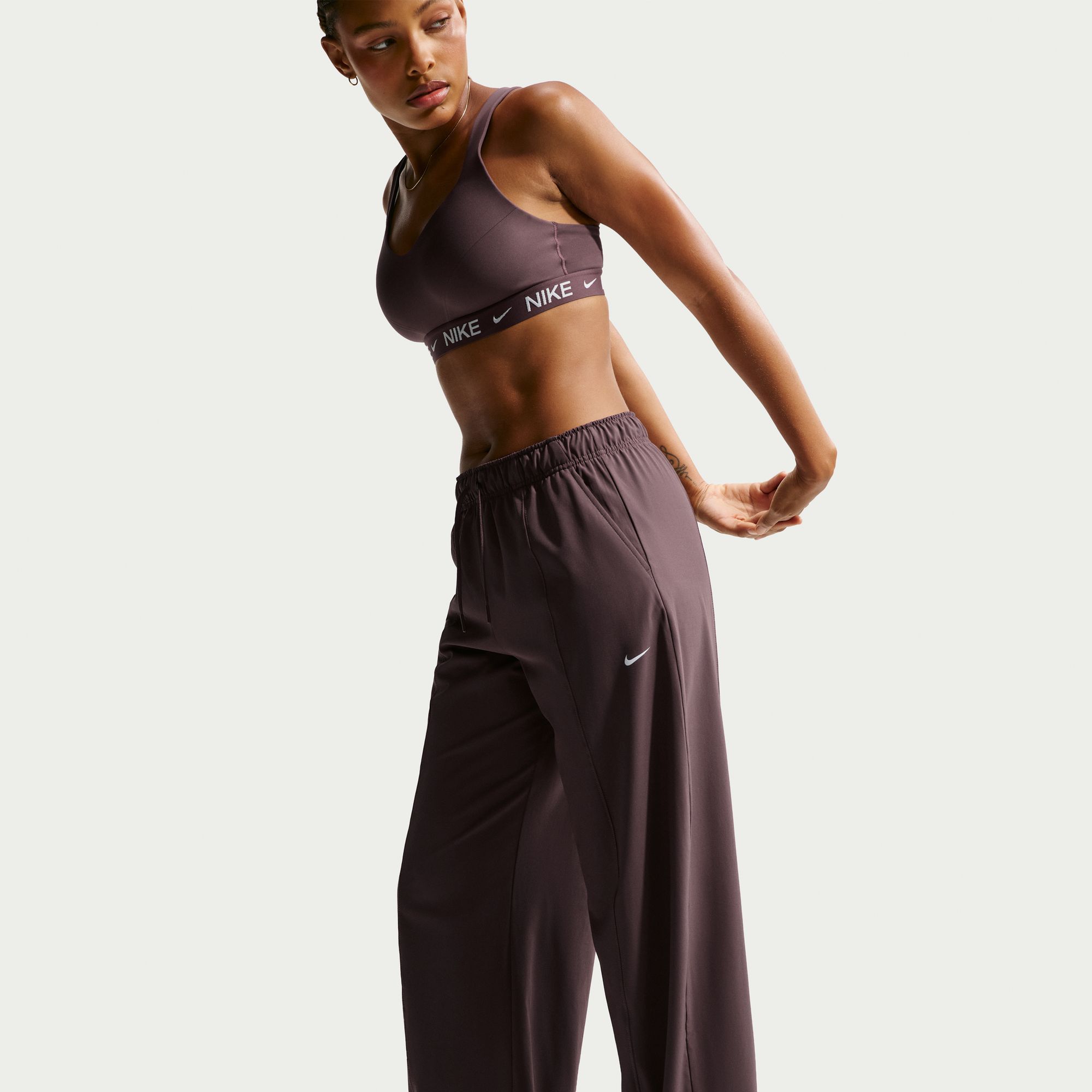 Nike Women's One Dri-FIT Woven Wide-Leg Pants product image