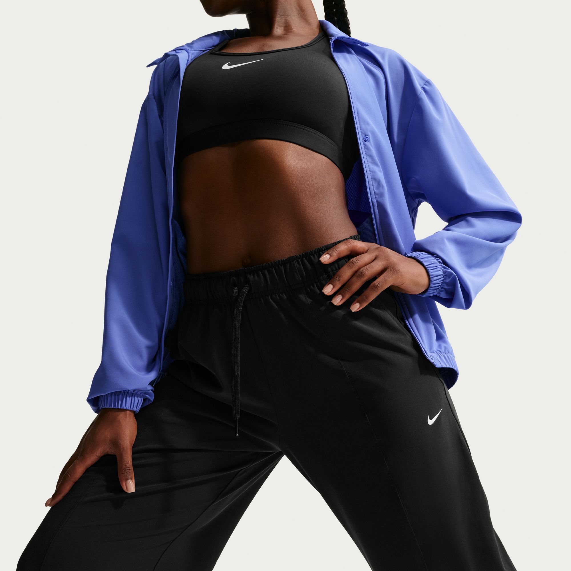 Nike Women's One Dri-FIT Woven Wide-Leg Pants product image
