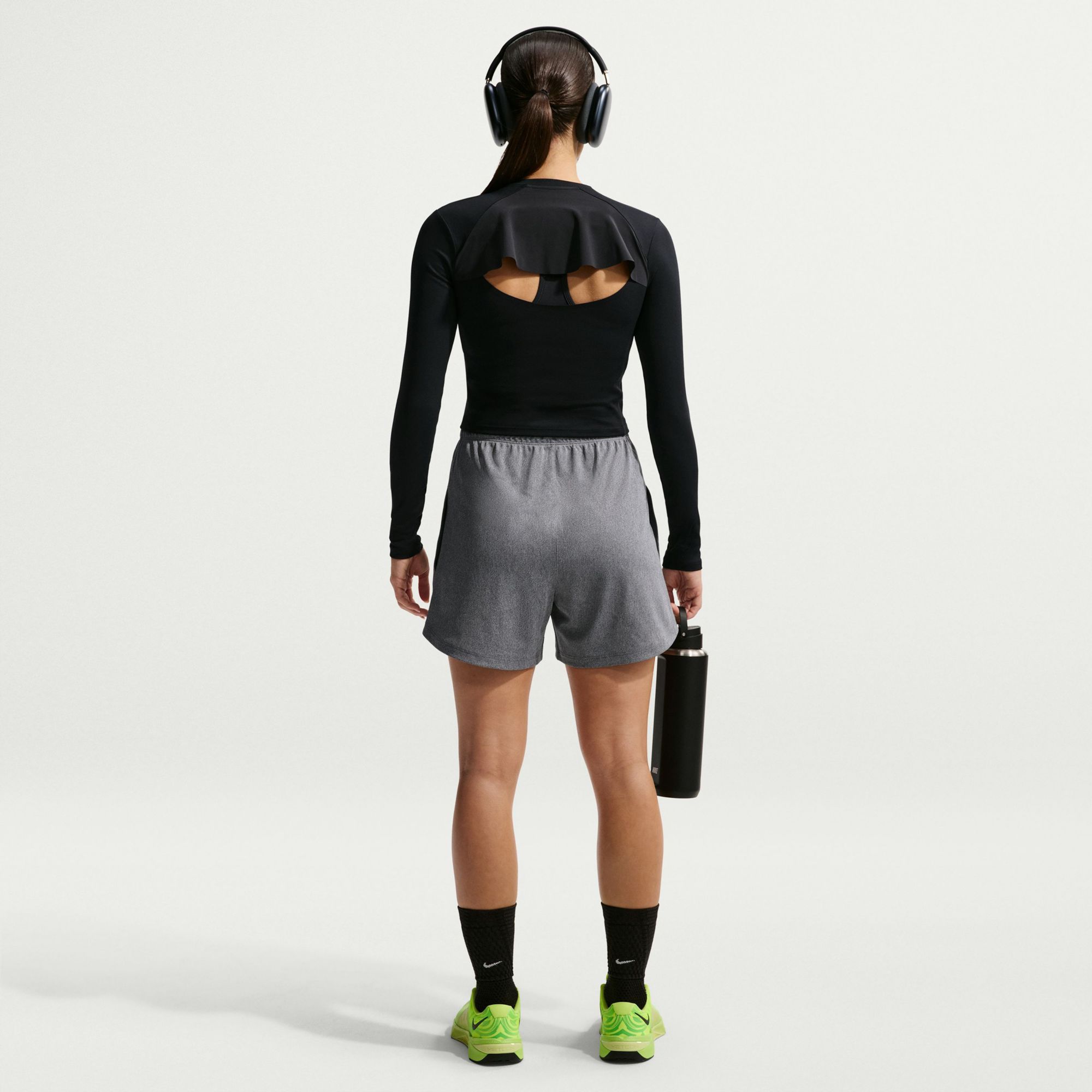 Nike Women's One Dri-FIT Mid-Rise 4" Shorts product image