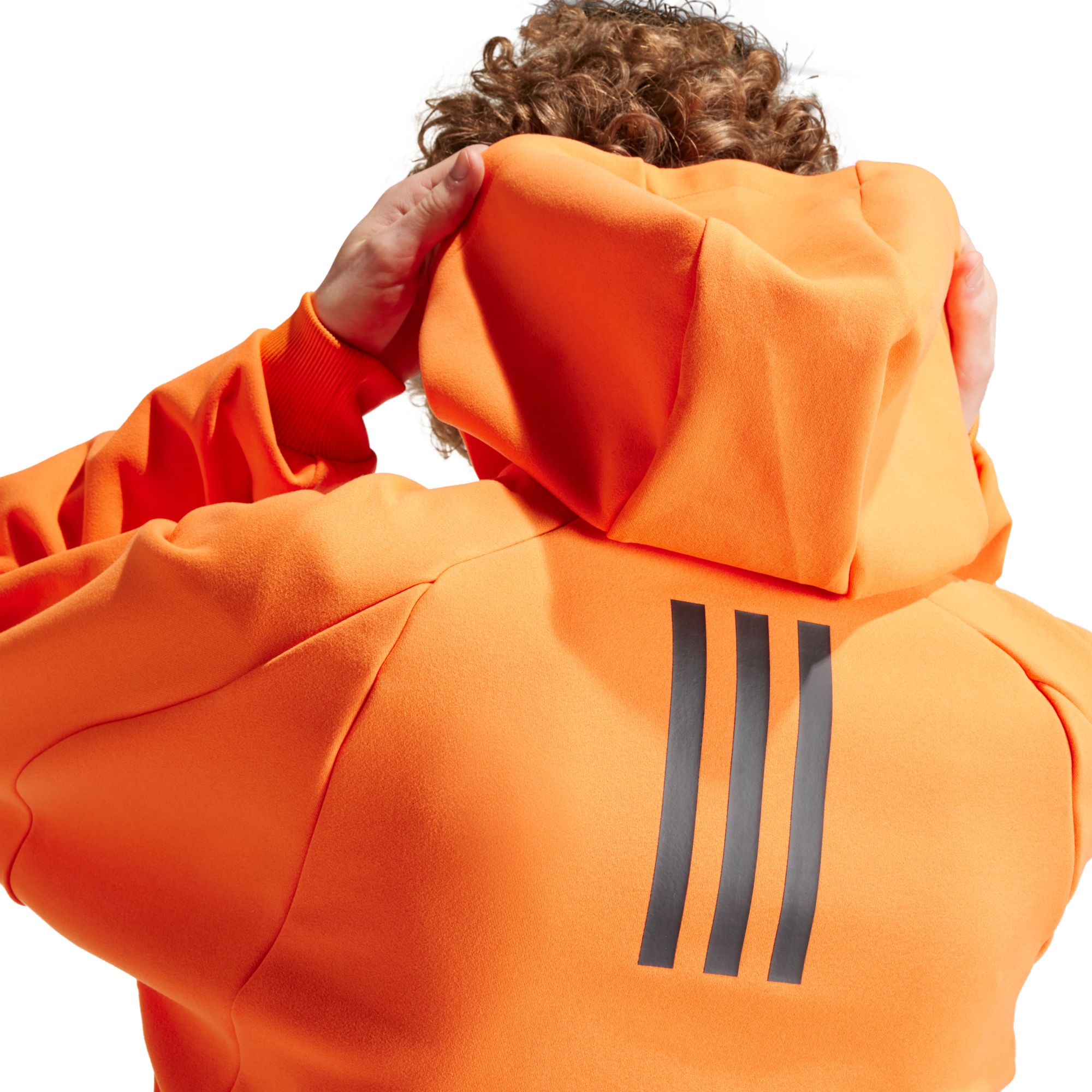 adidas Adult Houston Dynamo 2024 Orange Prematch Anthem Jacket product image