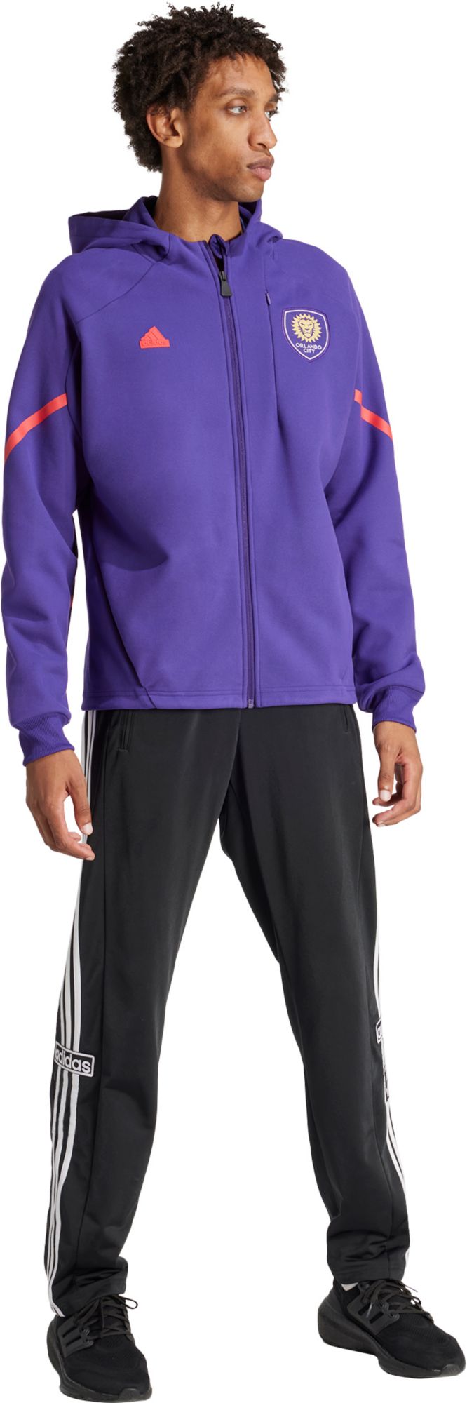 adidas Adult Orlando City 2024 Purple Prematch Anthem Jacket product image