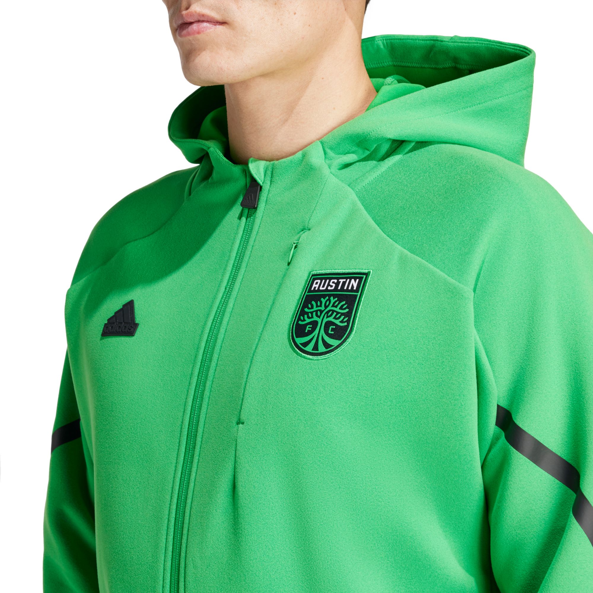 adidas Adult Austin FC 2024 Green Prematch Anthem Jacket product image