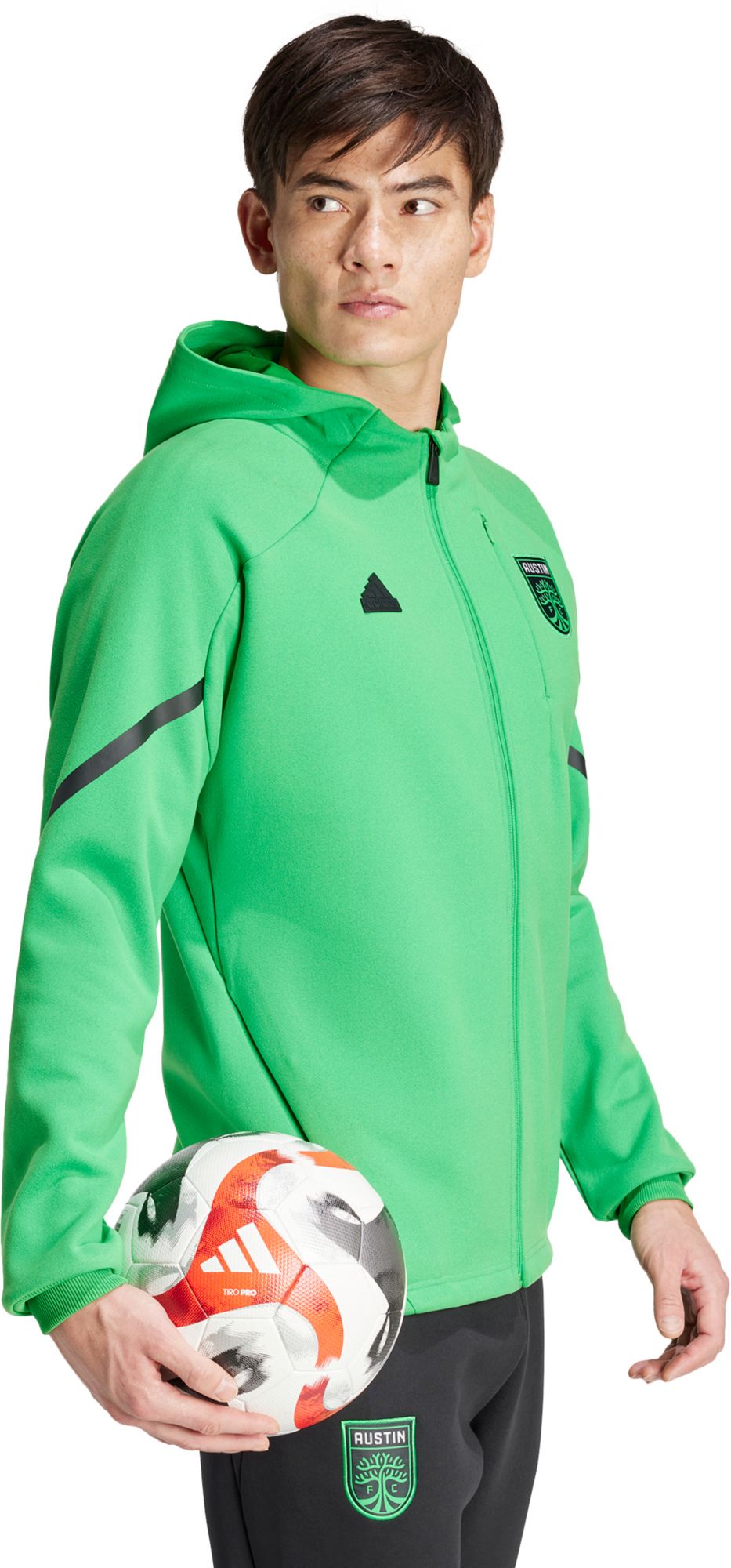 adidas Adult Austin FC 2024 Green Prematch Anthem Jacket product image
