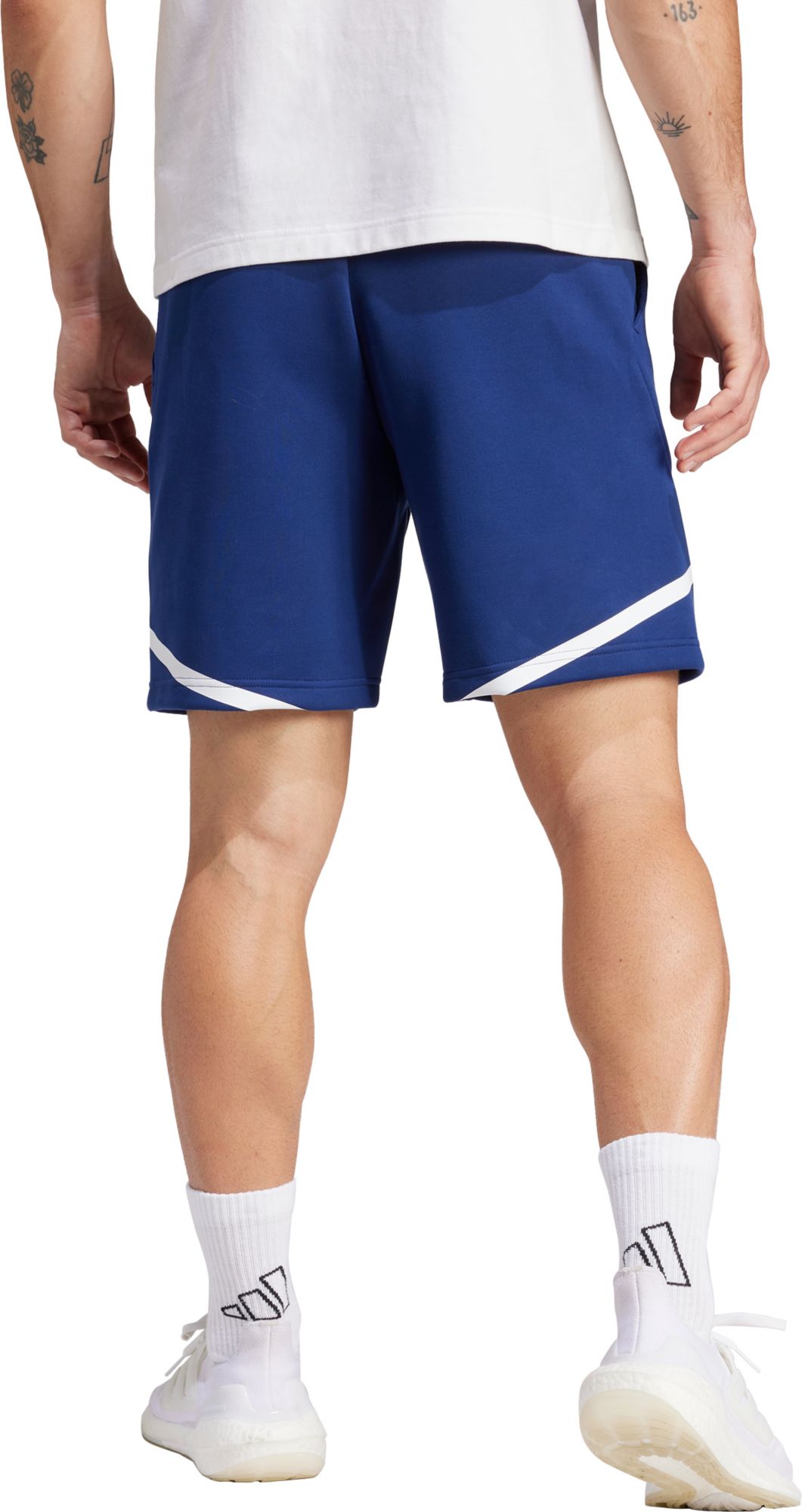 adidas Adult Los Angeles Galaxy 2024 Travel Navy Shorts