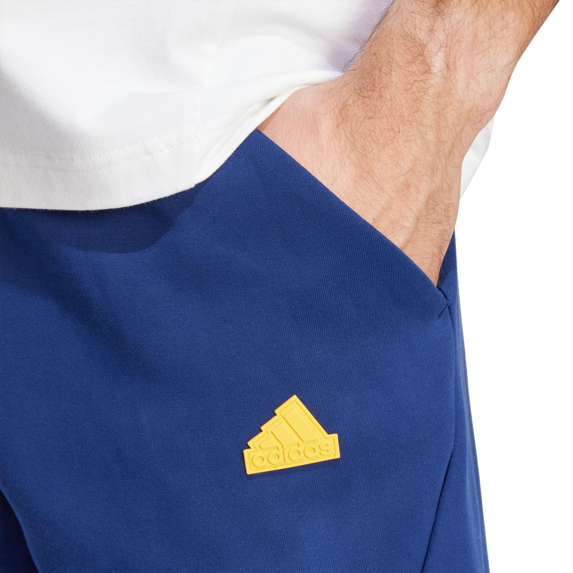 adidas Adult LA Galaxy 2024 Travel Navy Shorts product image