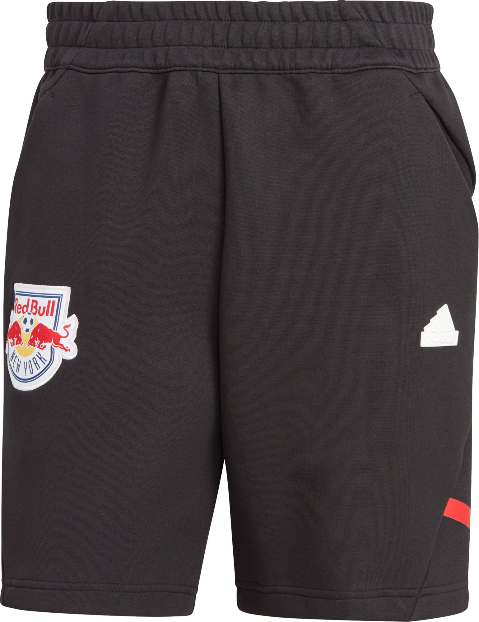 adidas Adult New York Red Bulls 2024 Travel Black Shorts product image