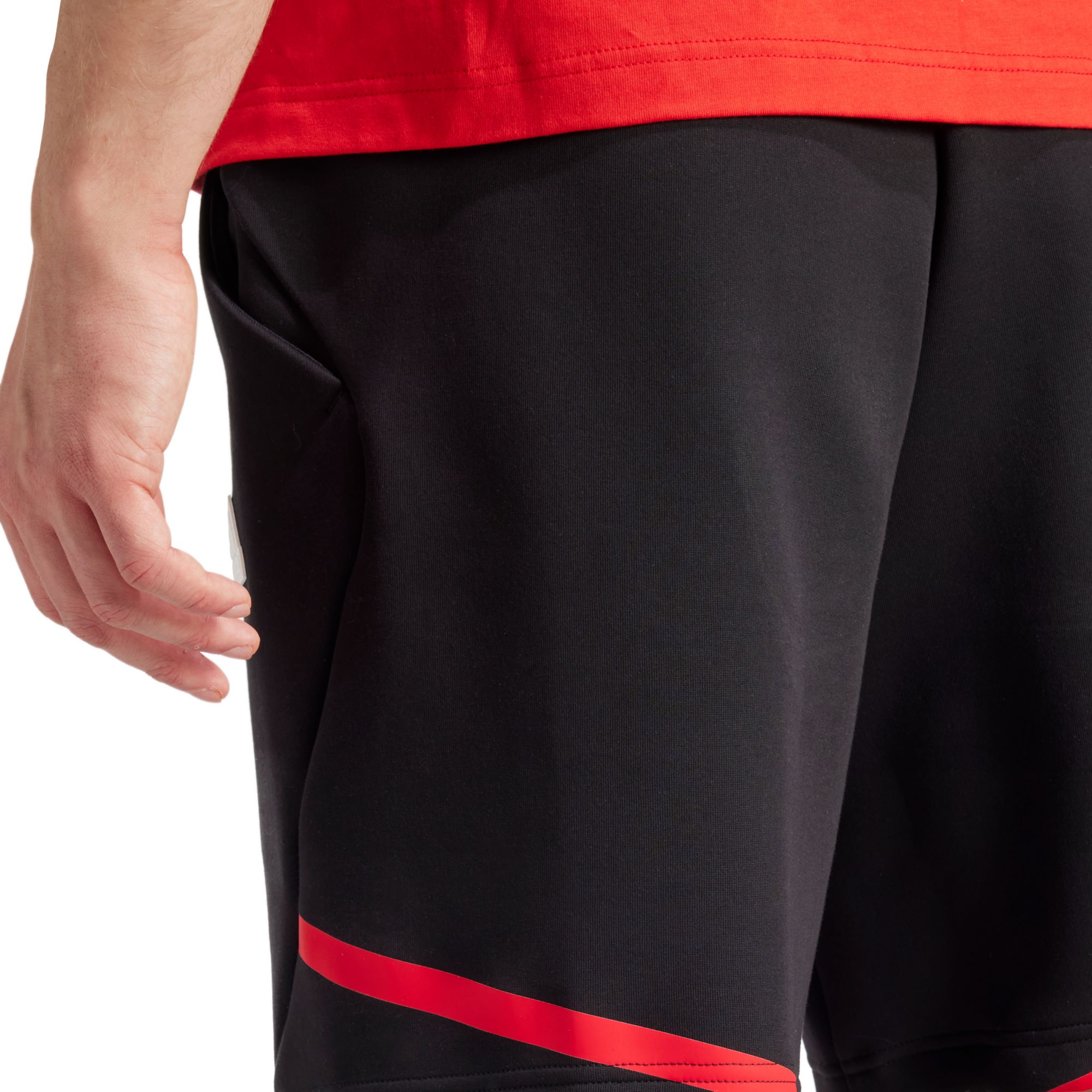 adidas Adult New York Red Bulls 2024 Travel Black Shorts product image