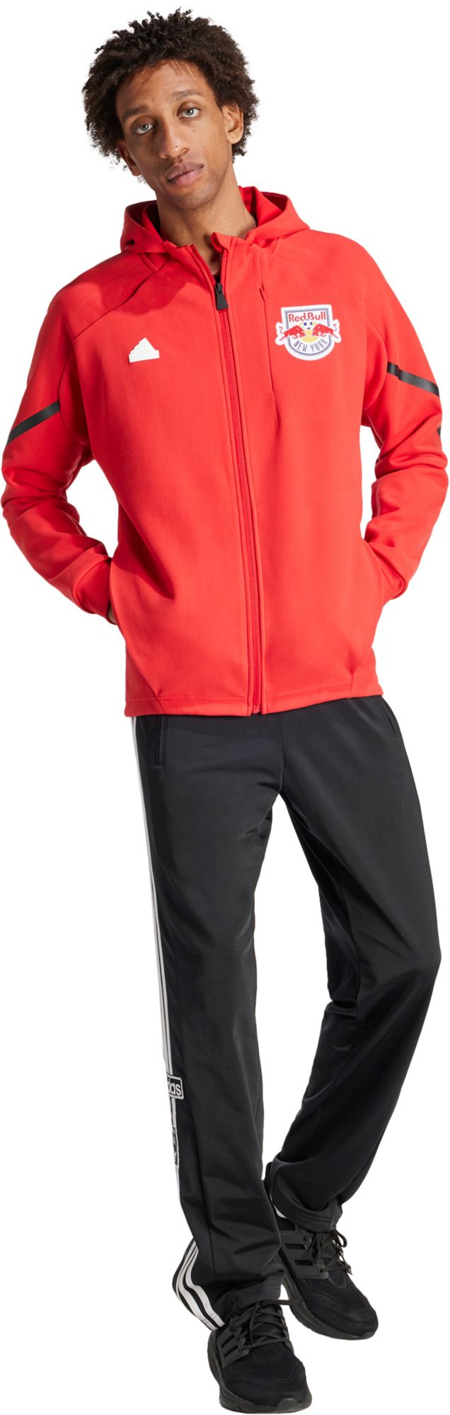 adidas Adult New York Red Bulls 2024 Red Prematch Anthem Jacket product image