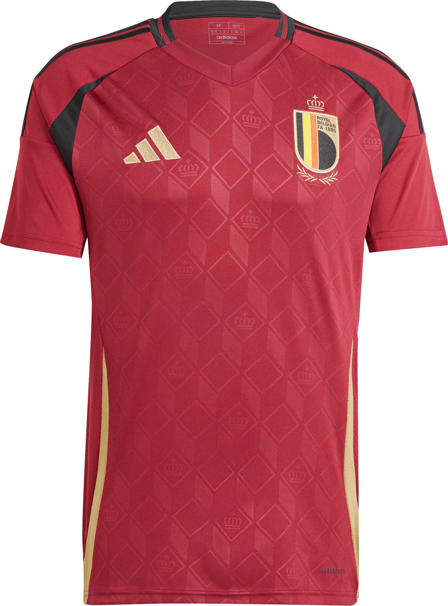 adidas Adult Belgium 2024 Home Replica Jersey product image