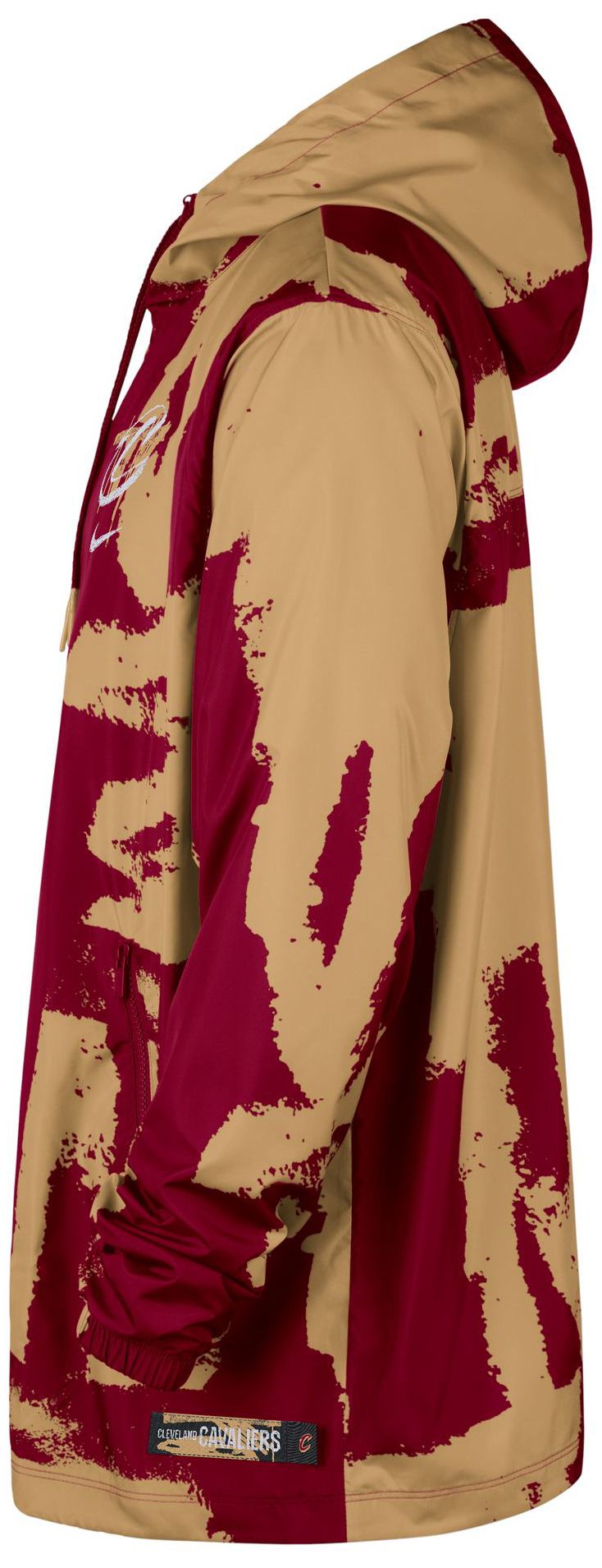 Nike Men's Cleveland Cavaliers Red Club Woven Jacket product image