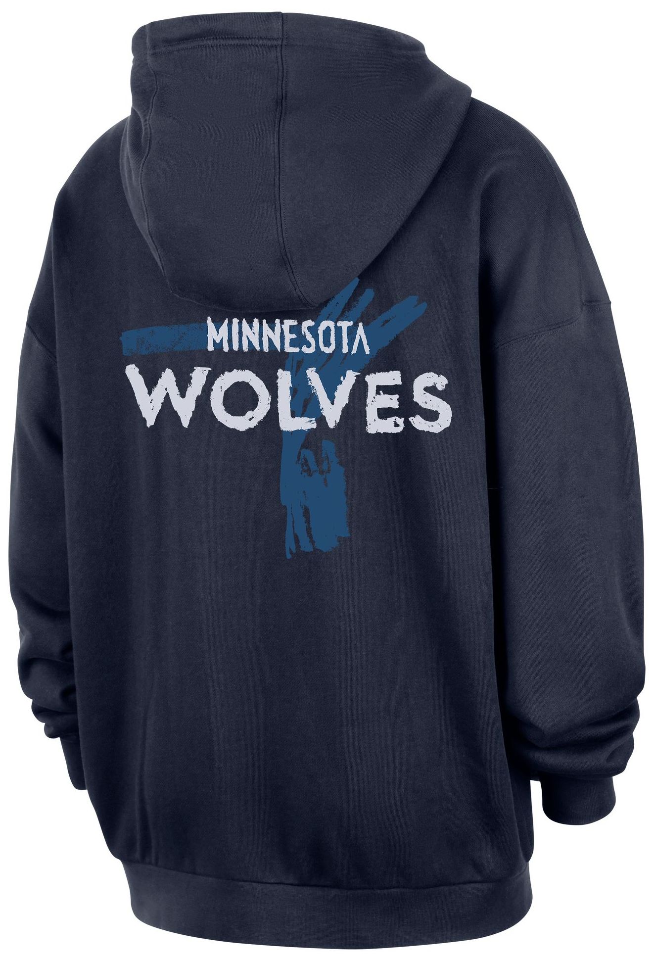 Nike Men's Minnesota Timberwolves Navy Club Hoodie product image