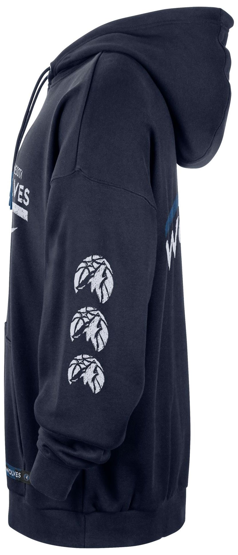 Nike Men's Minnesota Timberwolves Navy Club Hoodie product image