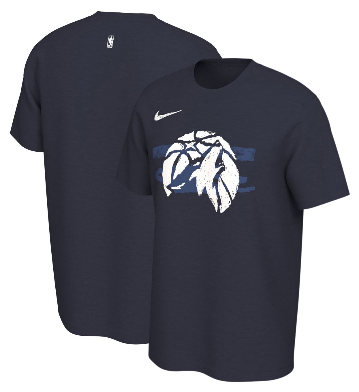 Nike Men's Minnesota Timberwolves Navy T-Shirt product image