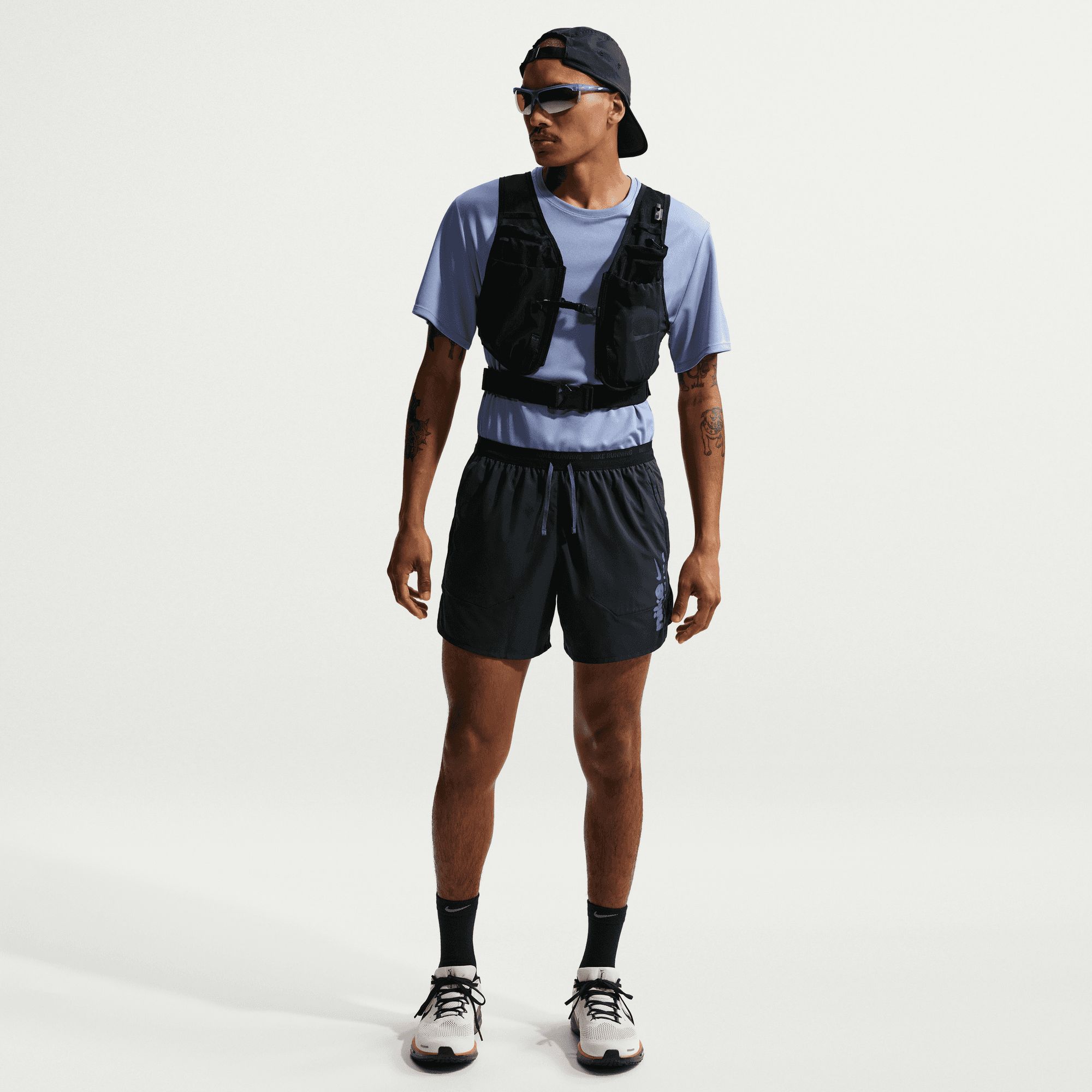 Nike Men's Dri-FIT Stride 5'' Brief-Lined Swoosh Shorts product image