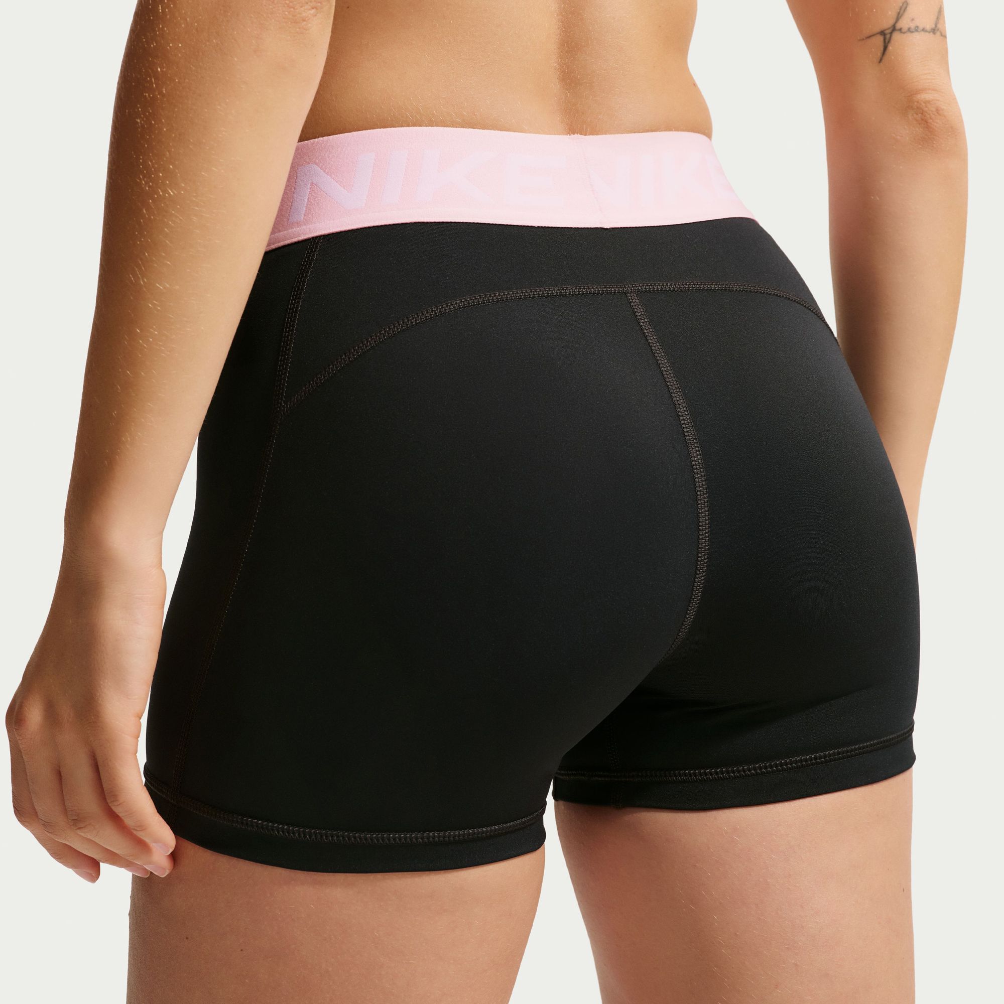 Nike Women's Pro Mid-Rise 3" Bike Shorts With No Front Seam product image
