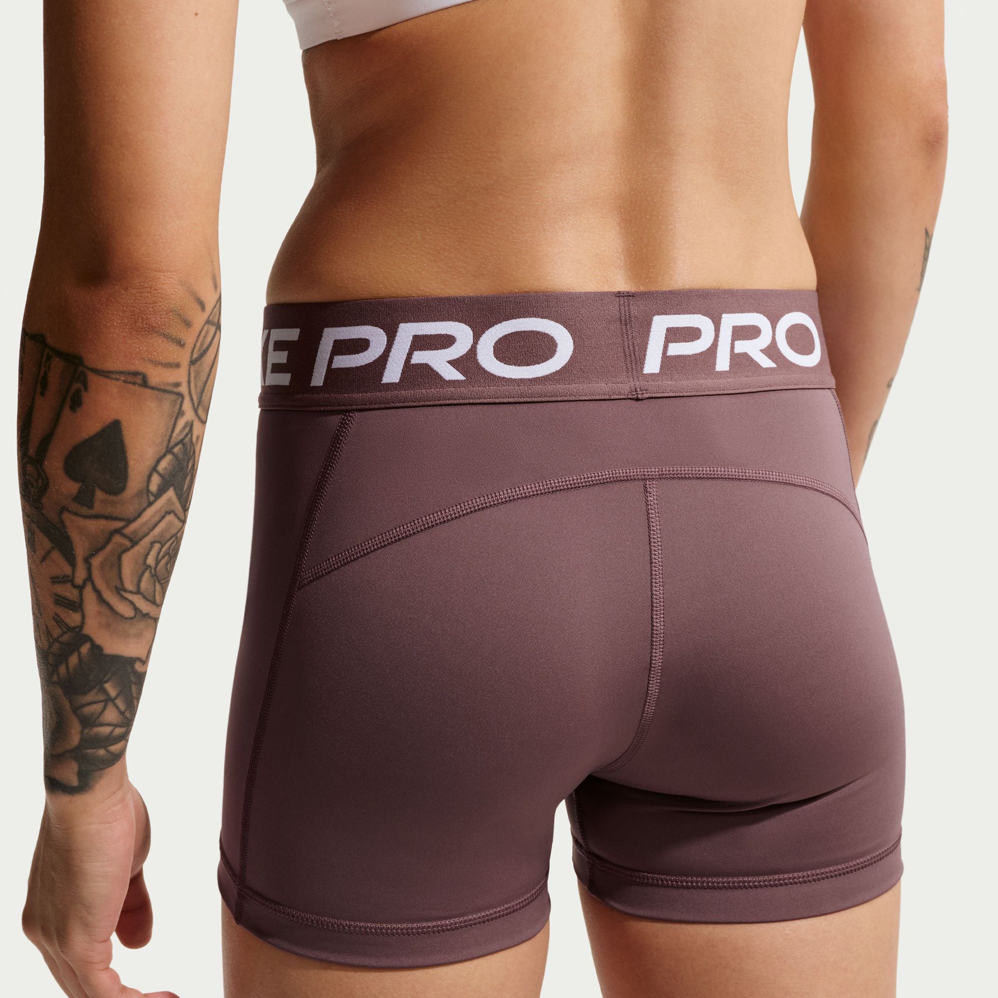 Nike Women's Pro Mid-Rise 3" Bike Shorts With No Front Seam product image