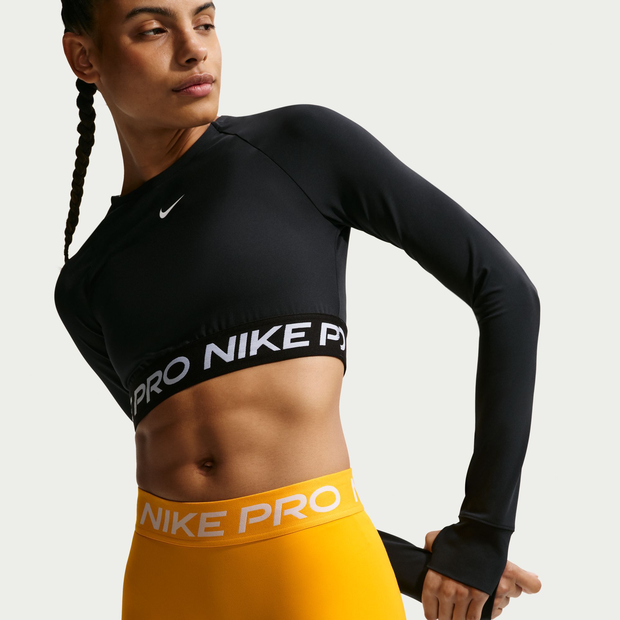 Nike Women's Pro Mid-Rise 3" Bike Shorts With No Front Seam product image