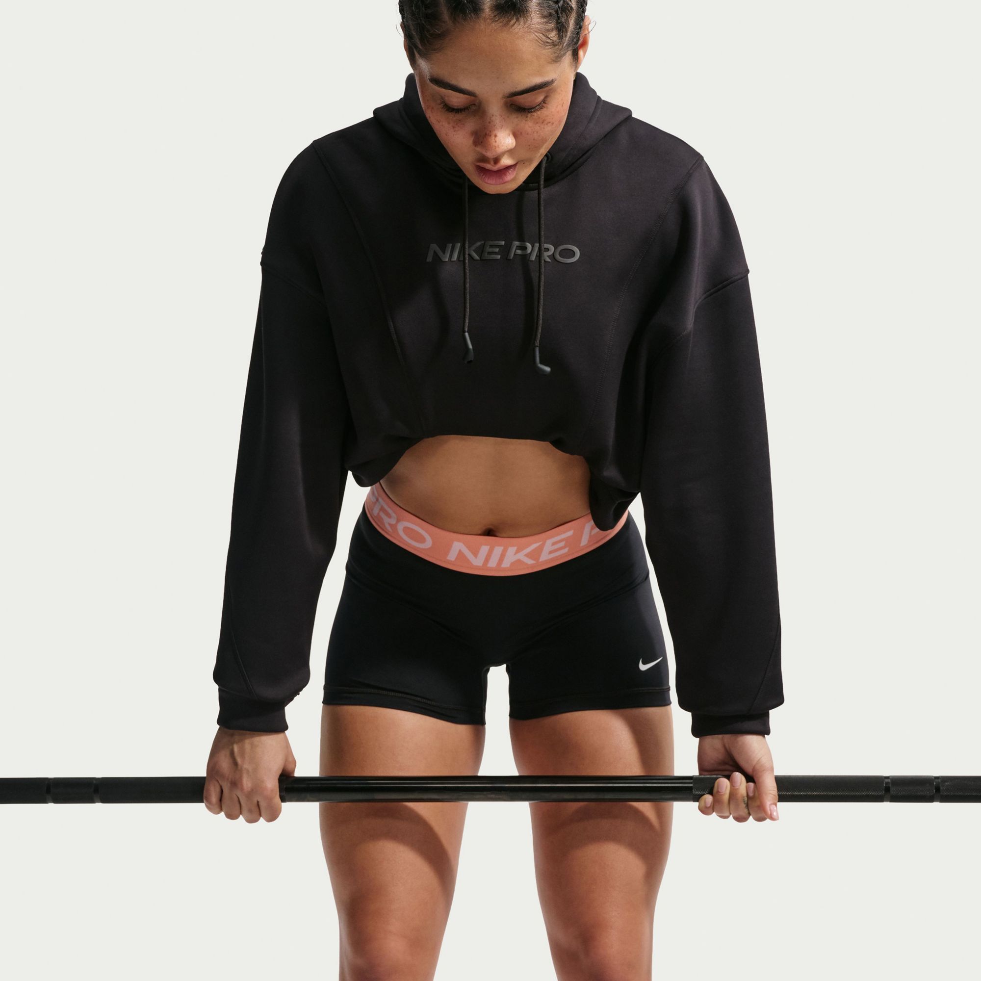 Nike Women's Pro Mid-Rise 3" Bike Shorts With No Front Seam product image