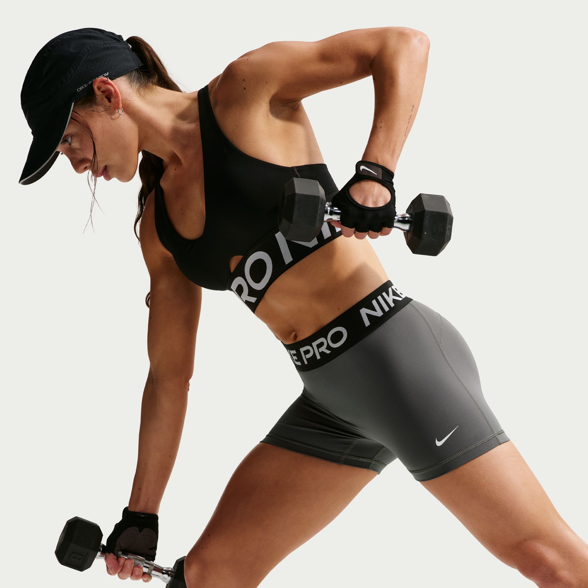 Nike Women's Pro Mid-Rise 3" Bike Shorts With No Front Seam product image