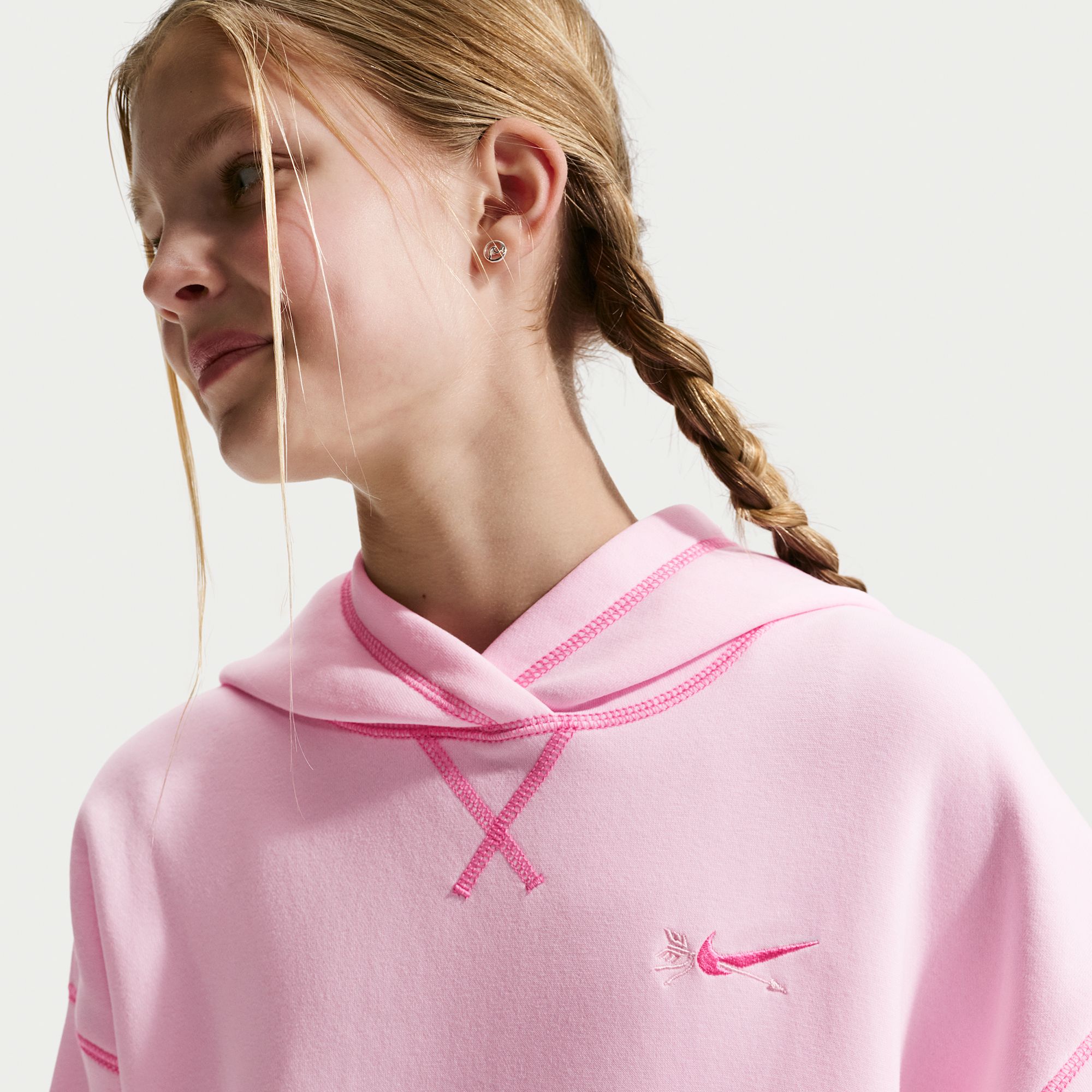 Nike Kids' Sportswear Club Fleece Pullover Gel Hoodie product image