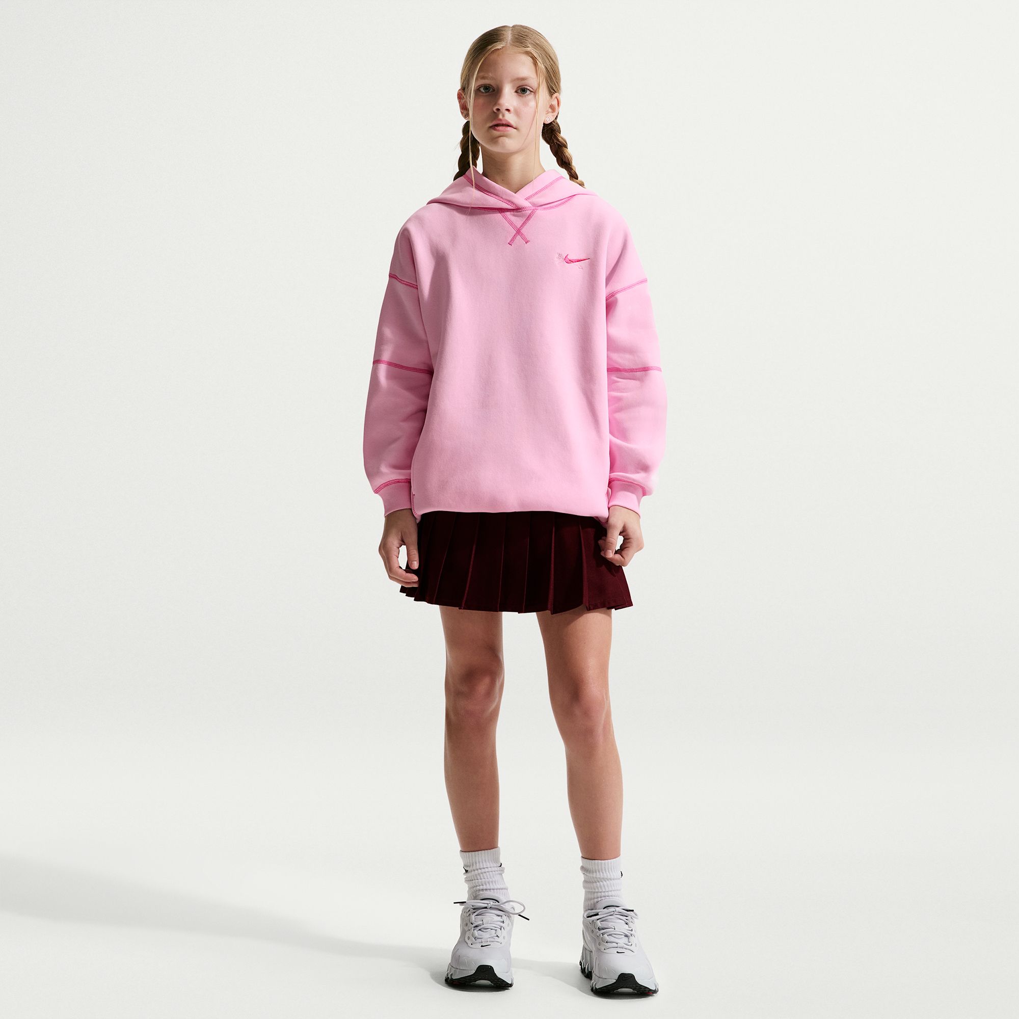 Nike Kids' Sportswear Club Fleece Pullover Gel Hoodie product image