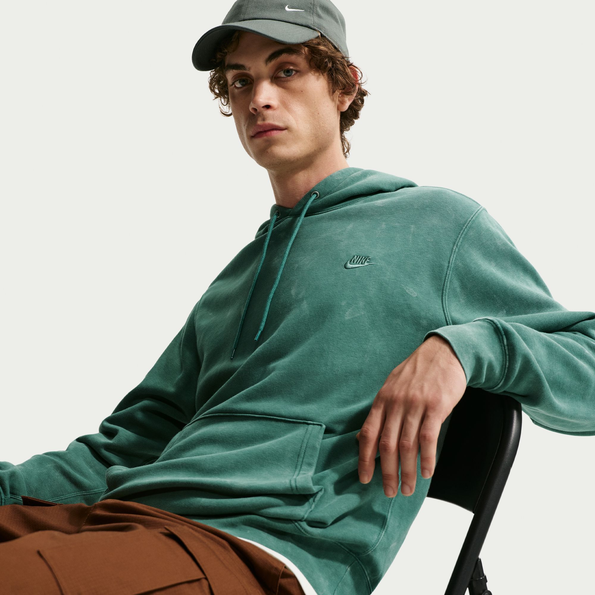 Nike Men's Club Fleece Washed Hoodie product image