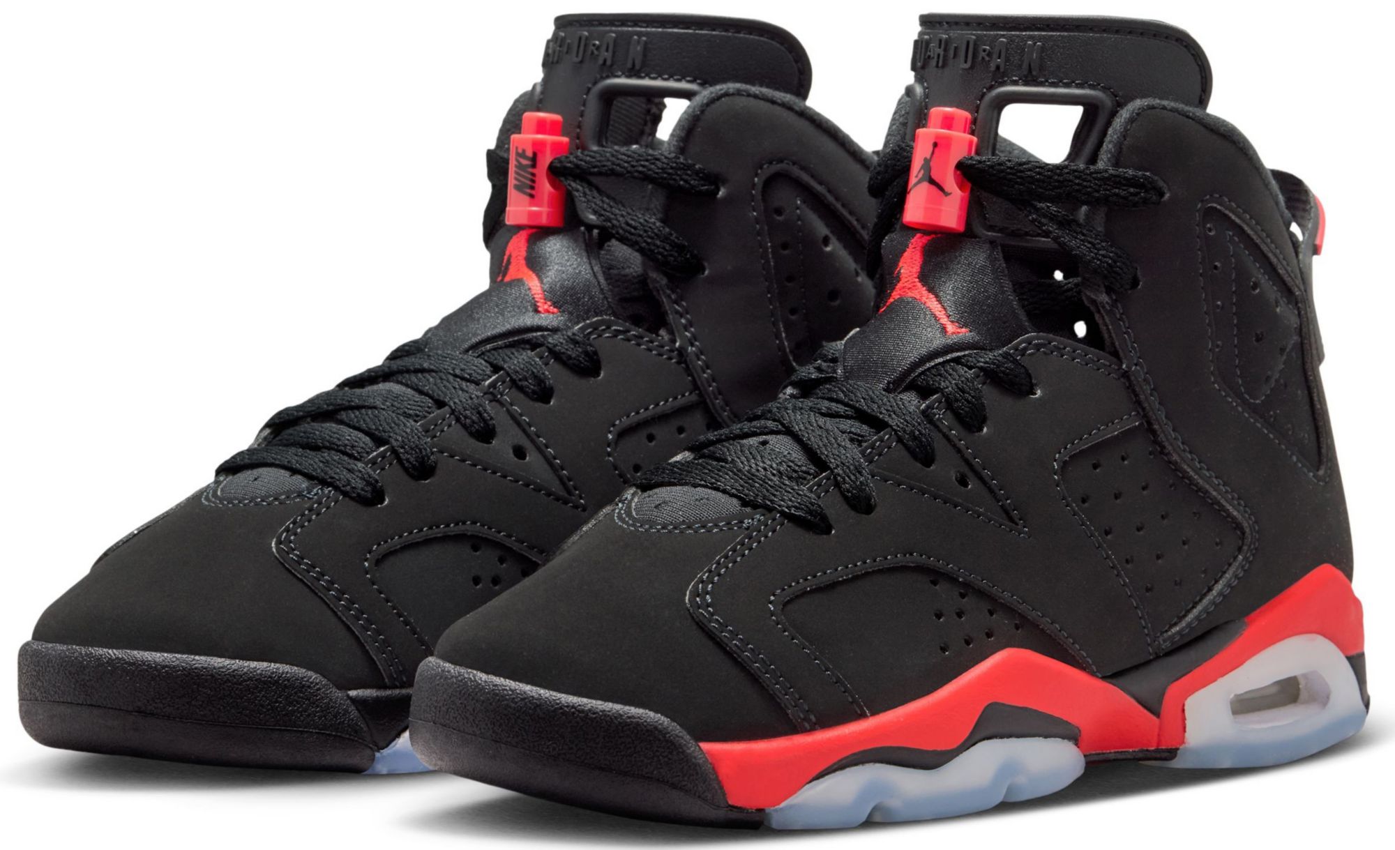 Air Jordan Kids' Grade School 6 Retro 'Infrared Salesman' Basketball Shoes product image