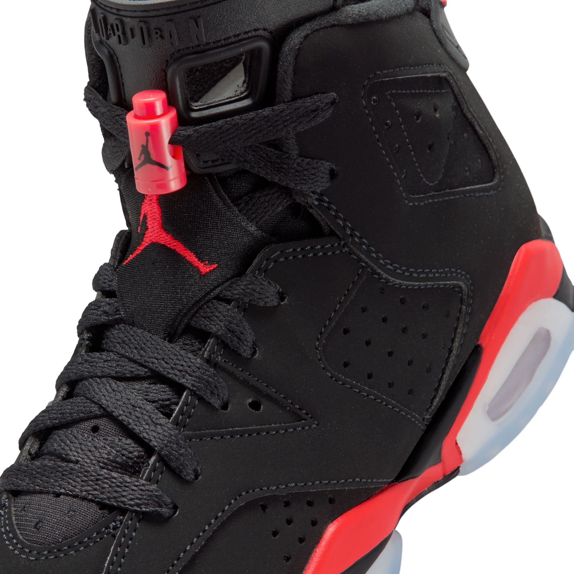 Air Jordan Kids' Grade School 6 Retro 'Infrared Salesman' Basketball Shoes product image