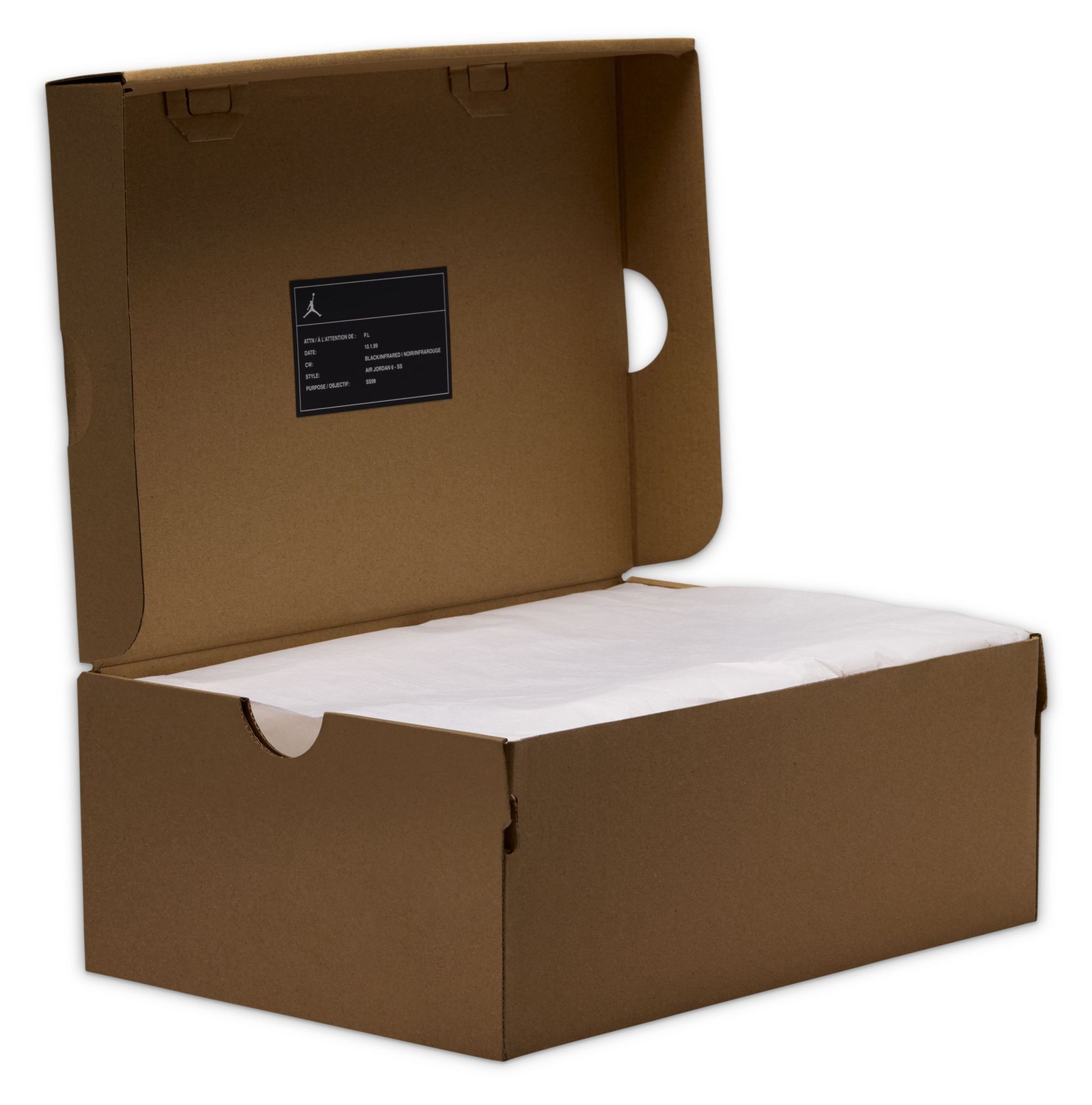 Air Jordan Kids' Grade School 6 Retro 'Infrared Salesman' Basketball Shoes product image