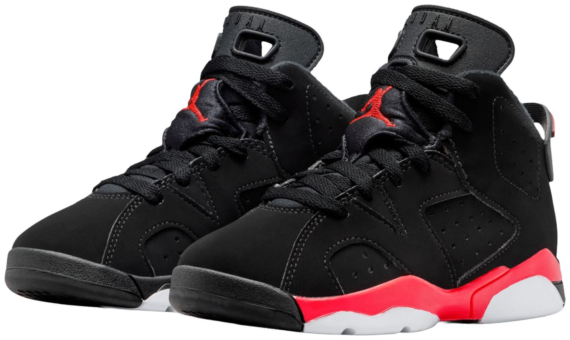 Air Jordan Kids' Preschool 6 Retro 'Infrared Salesman' Basketball Shoes product image