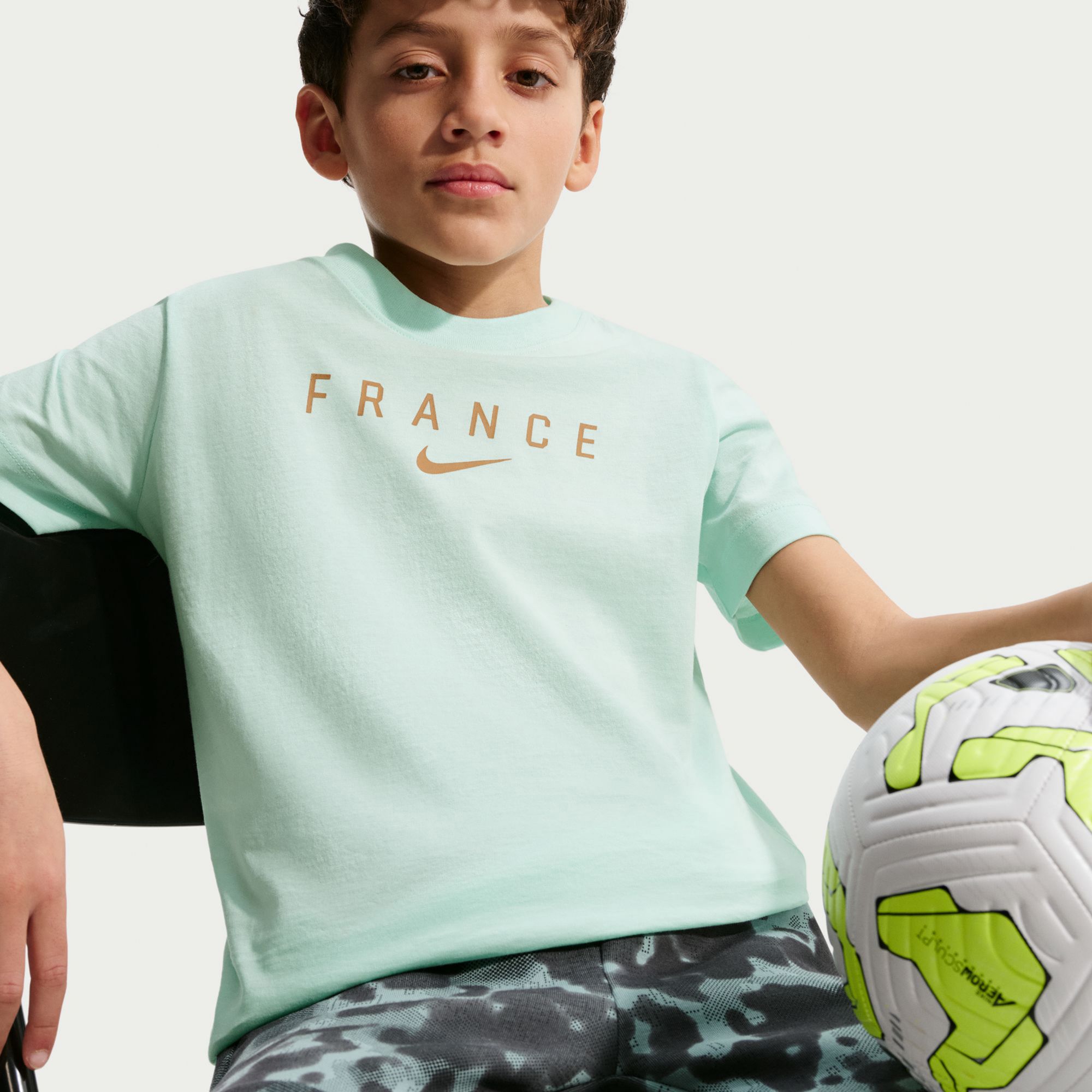 Nike Youth France 2026 Away Wordmark T-Shirt product image