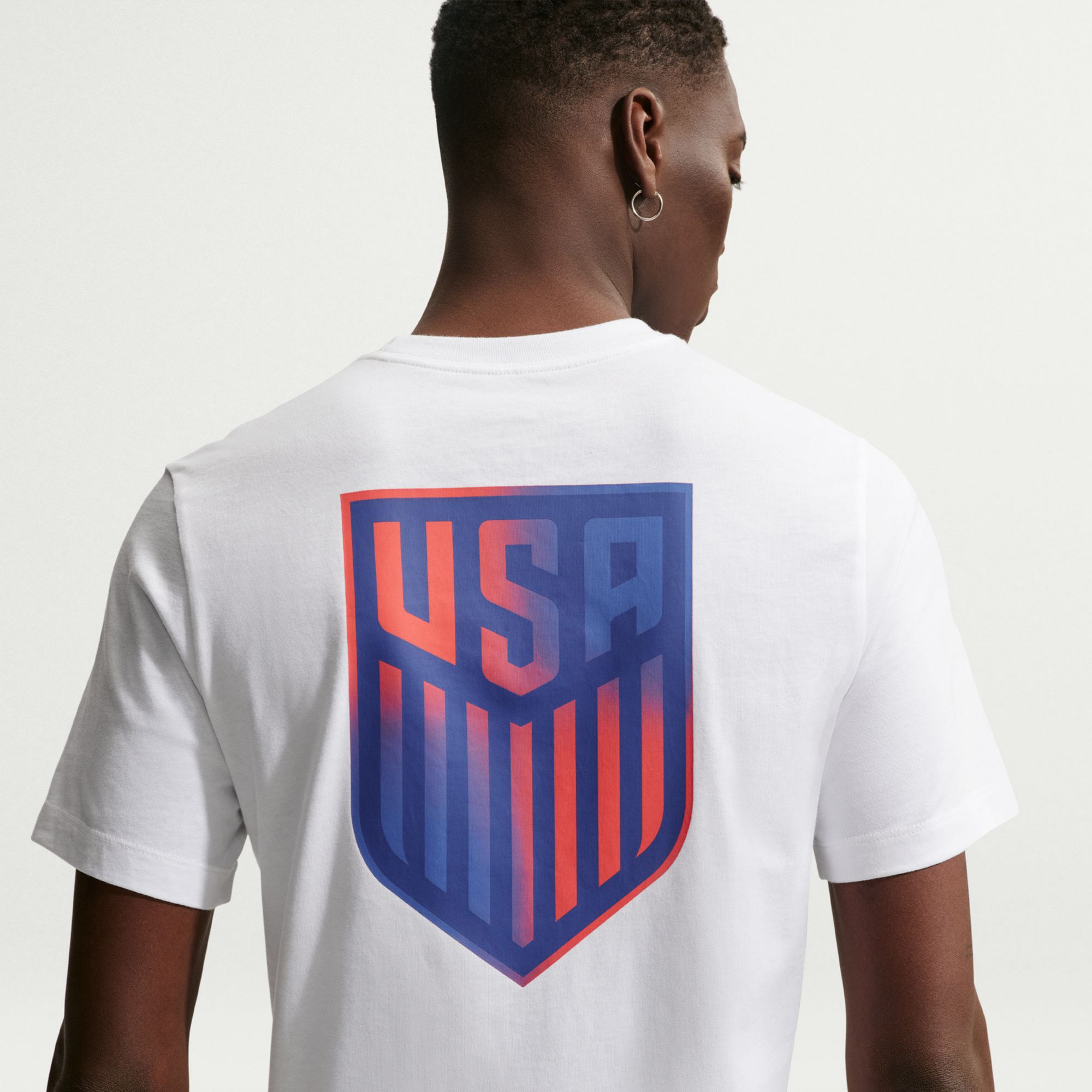Nike Adult USMNT 2026 Home Micro Wordmark T-Shirt product image