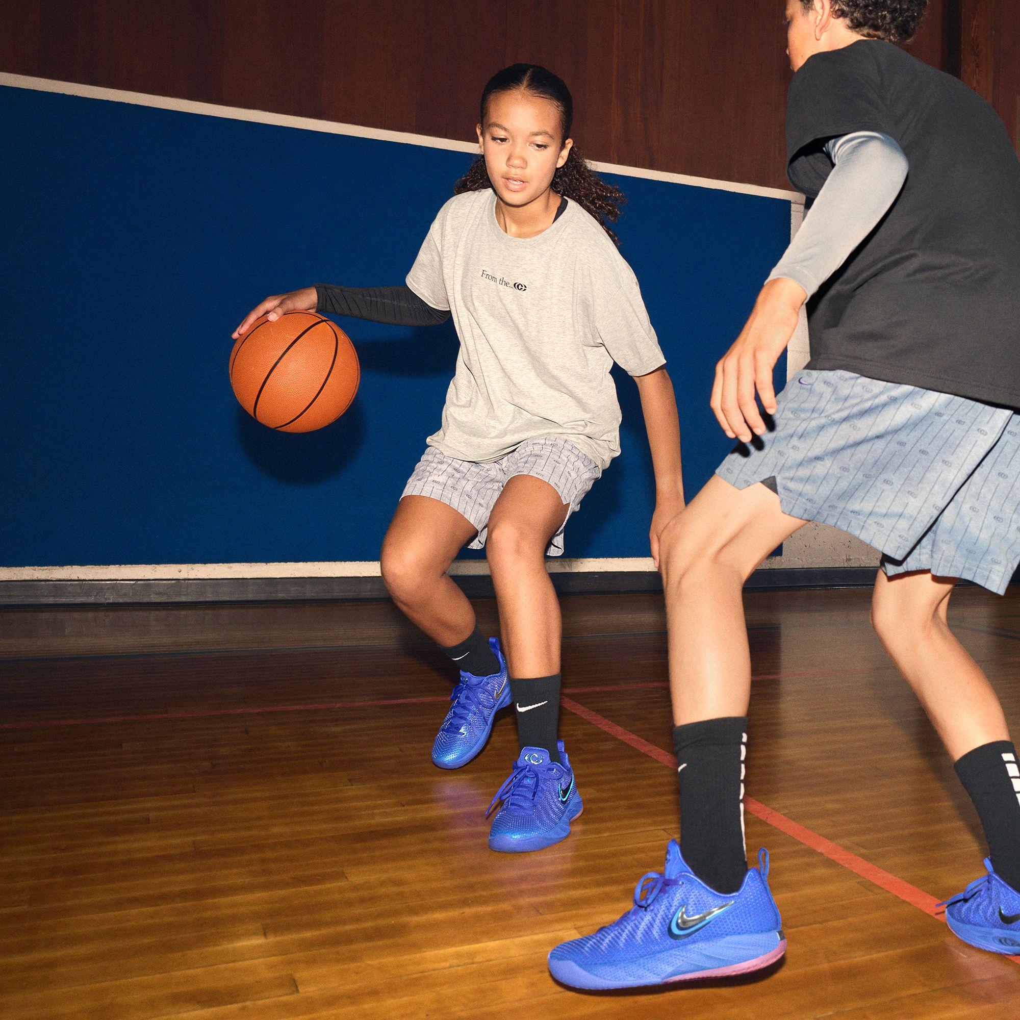 Nike Kids' Grade School Caitlin 1 'Caitlin Blue' Basketball Shoes ...