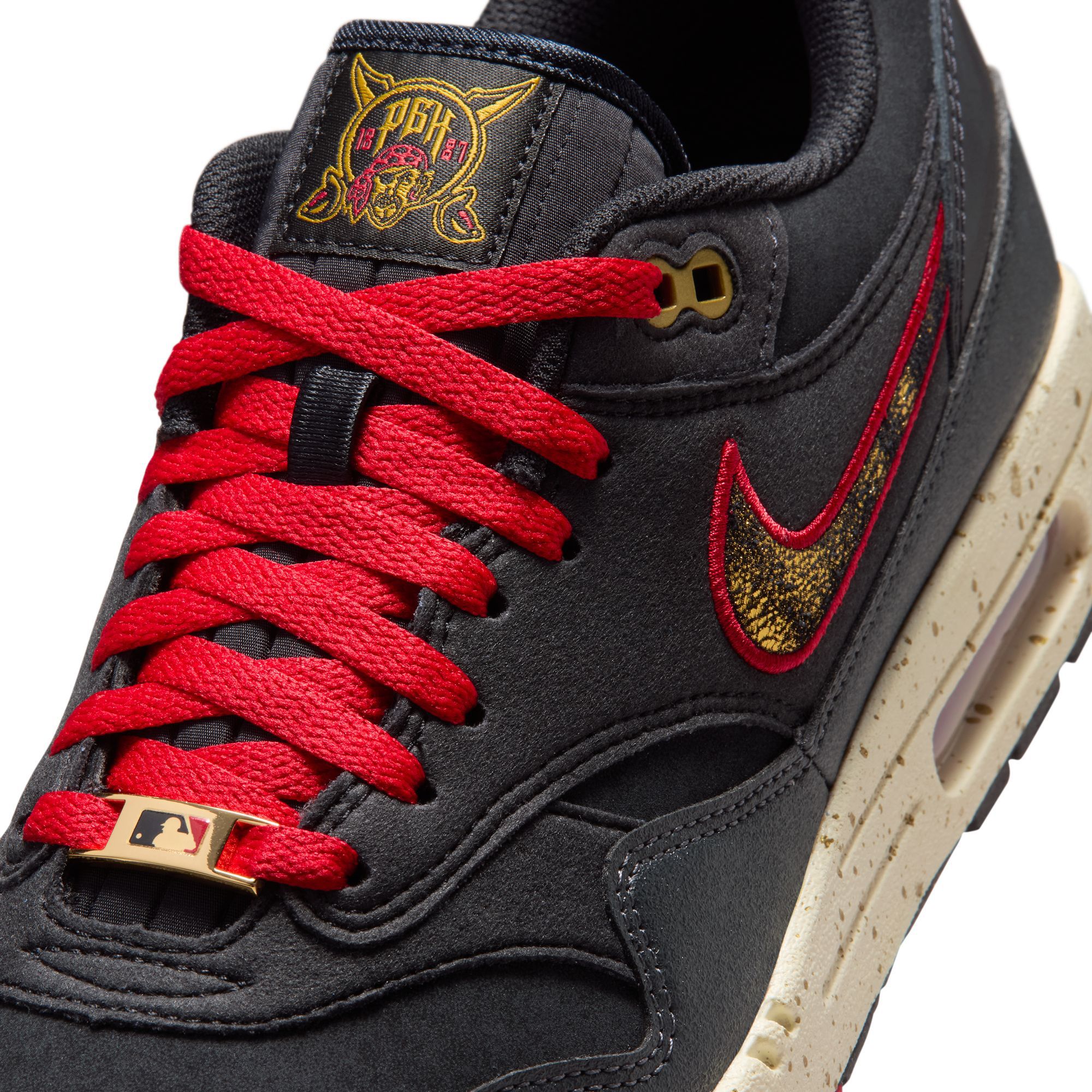 Nike Men's Air Max 1 'Pittsburgh Pirates' Shoes product image