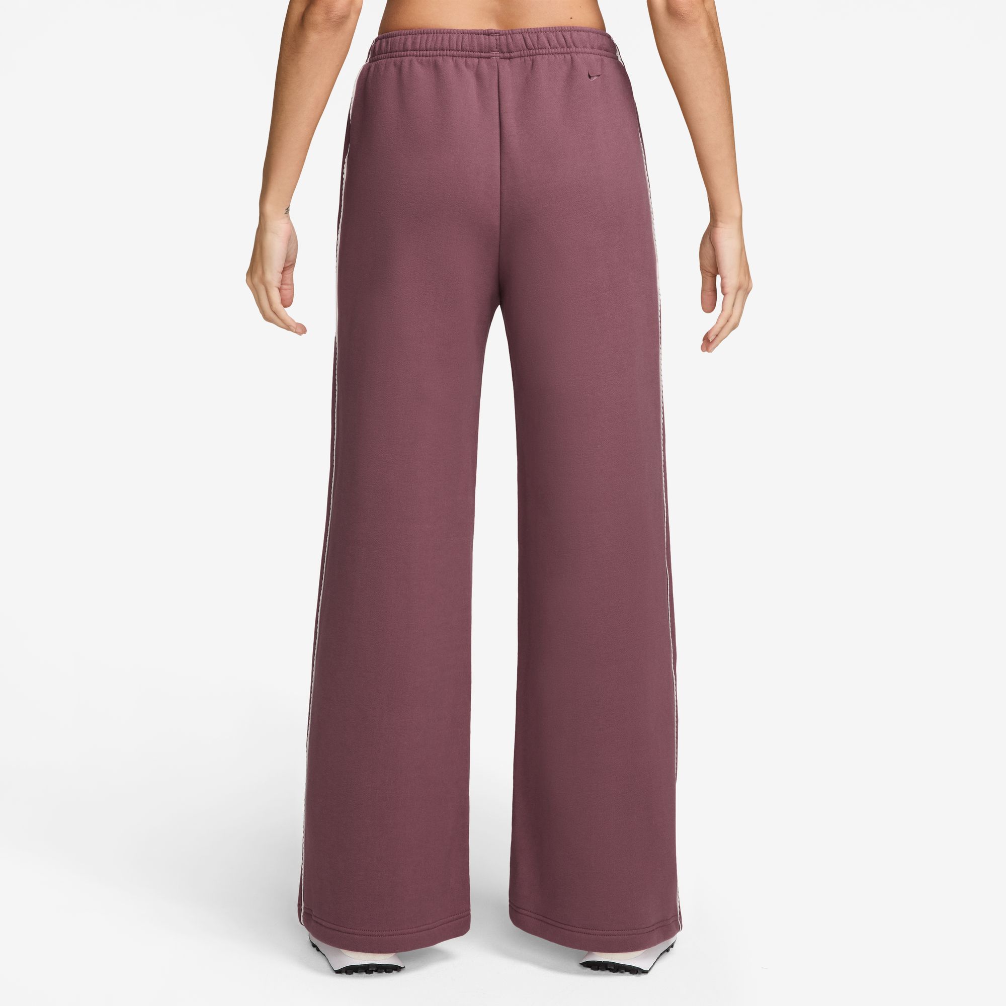 Nike Women's Studio Fleece Medium Weight "Graphic Pack" Wide-Leg Pants product image