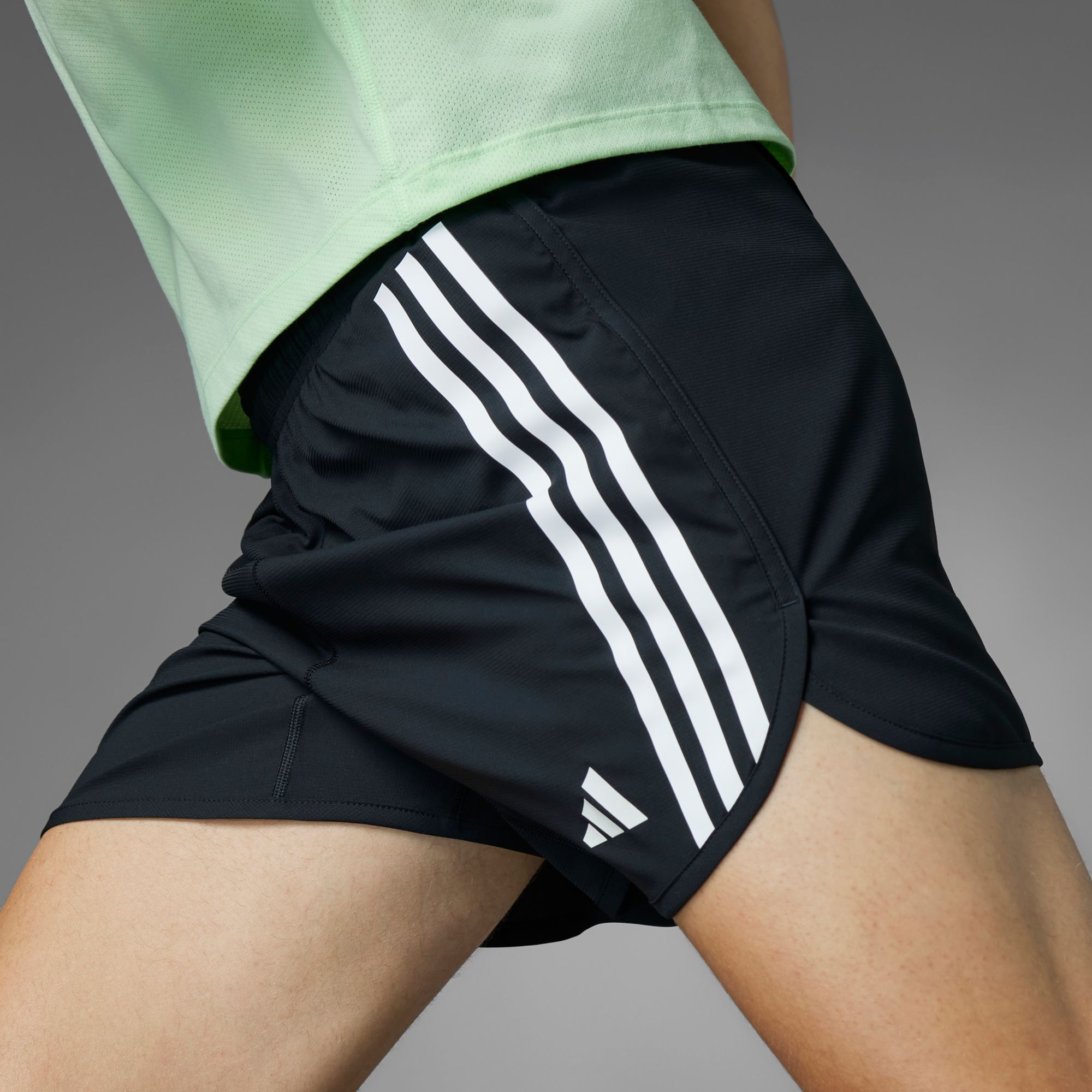 adidas Men's Own The Run 3 Stripes 7” Shorts product image