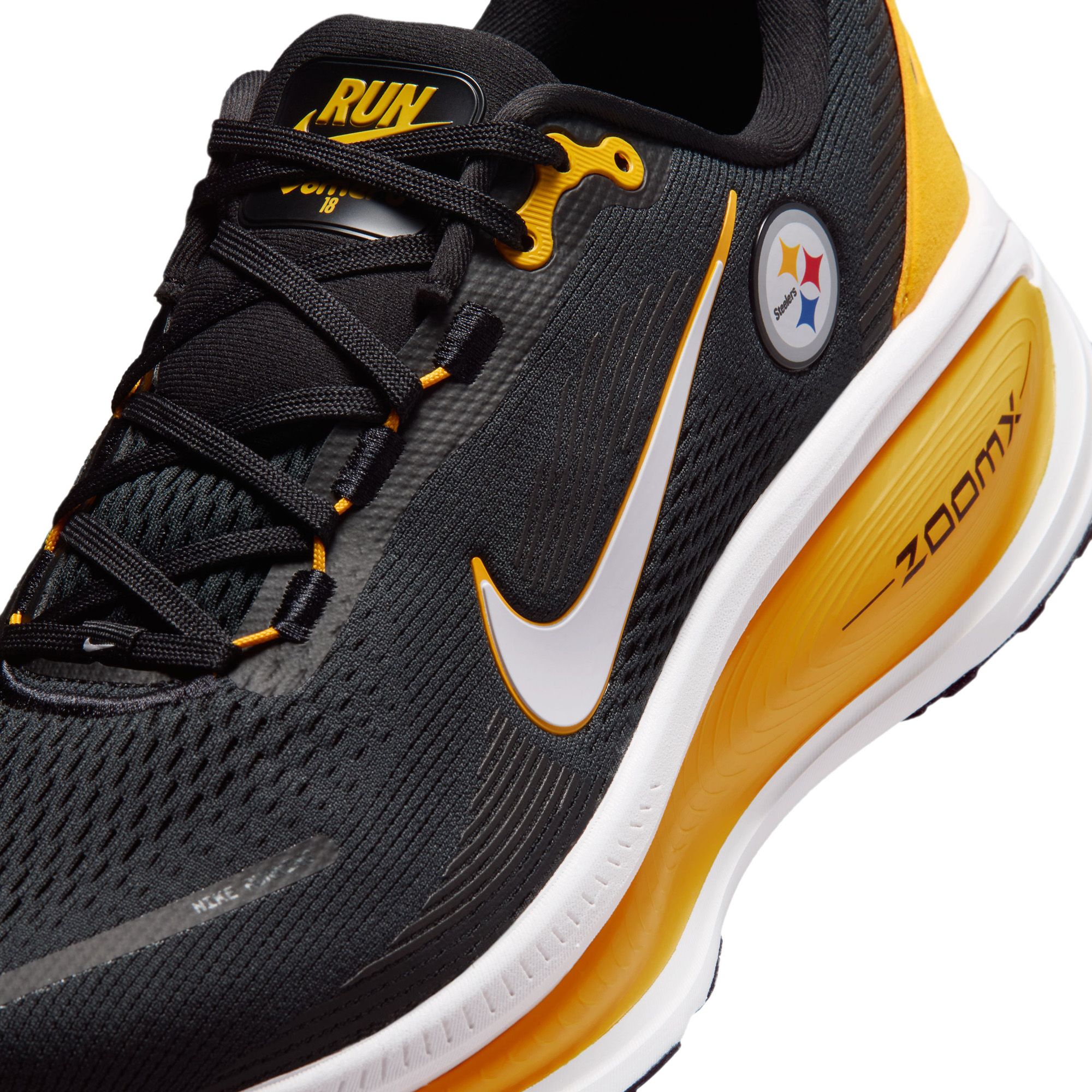Nike Vomero 18 Steelers Running Shoes product image