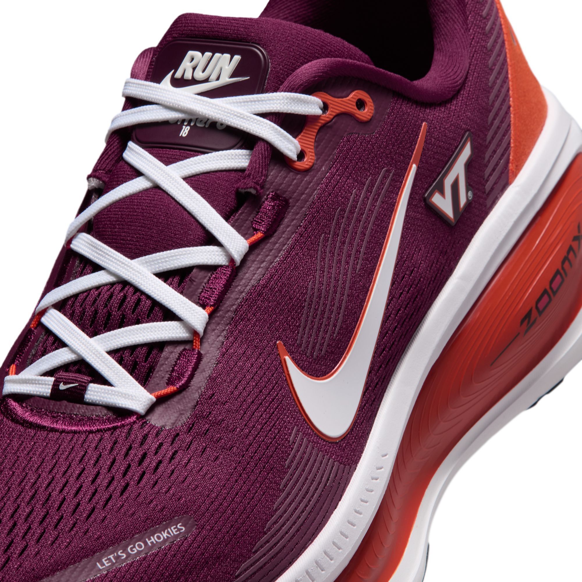 Nike Vomero 18 Virginia Tech Running Shoes product image