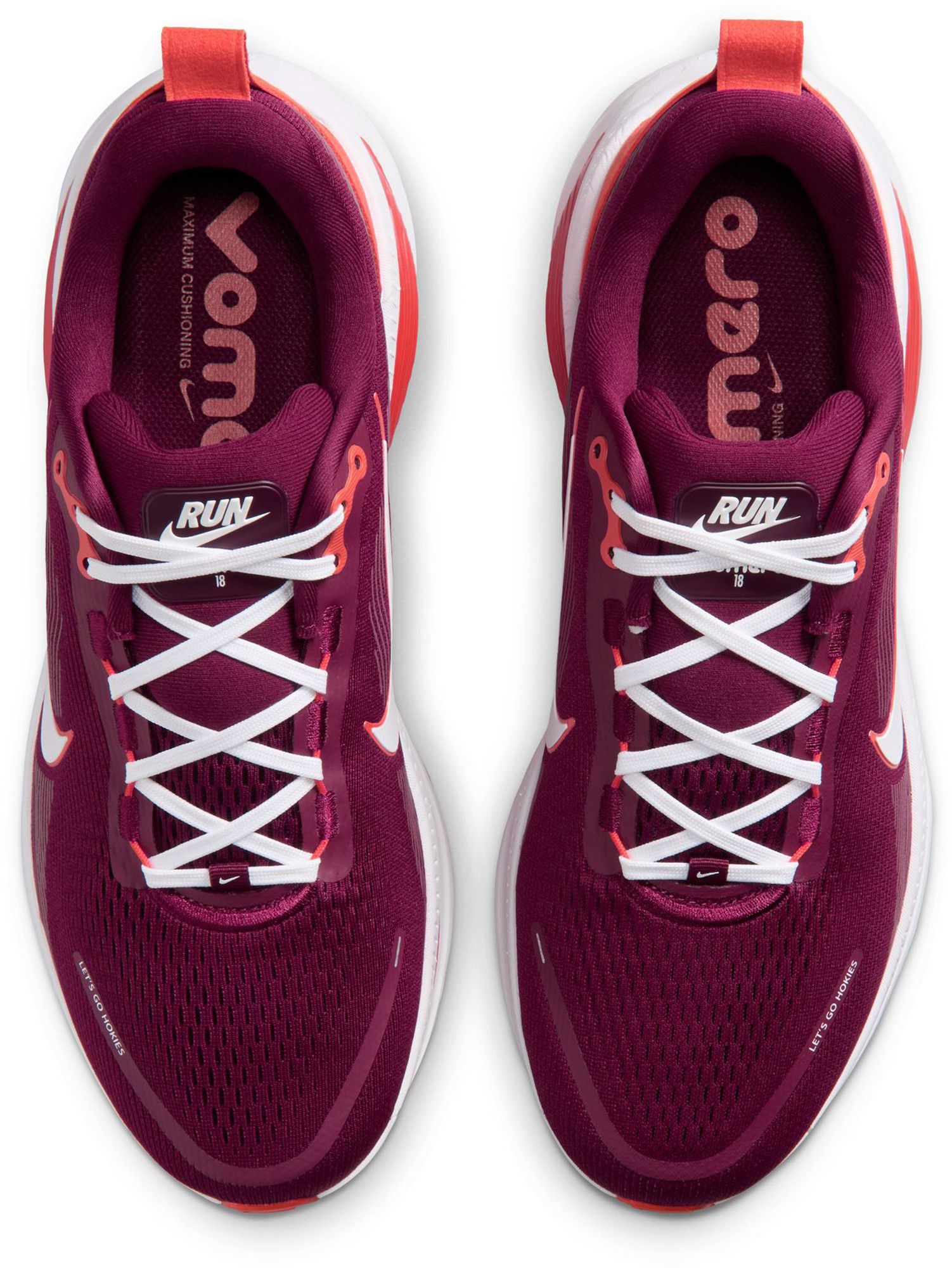 Nike Vomero 18 Virginia Tech Running Shoes product image