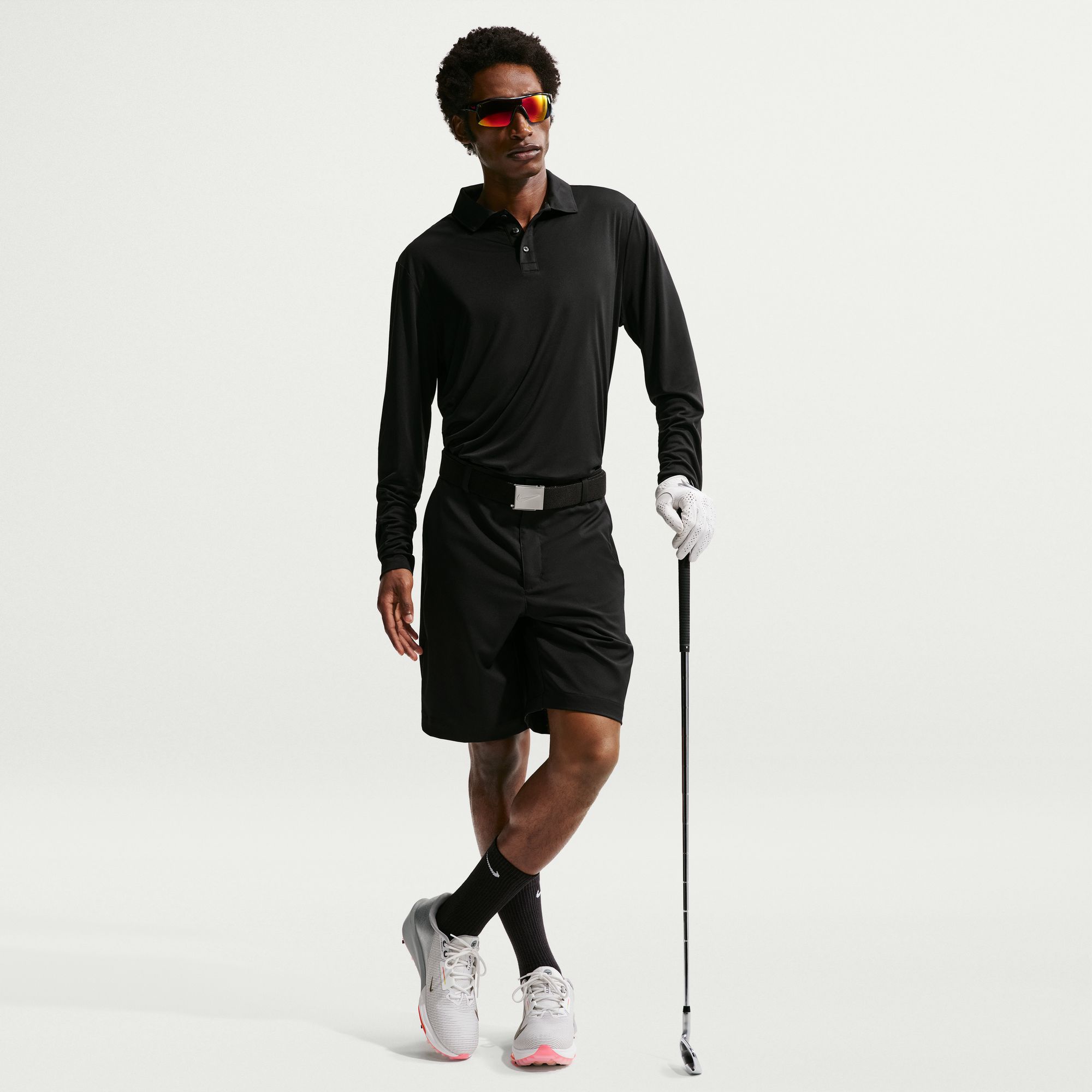 Nike Men's Par Dri-FIT Long Sleeve Tonal Golf Polo product image