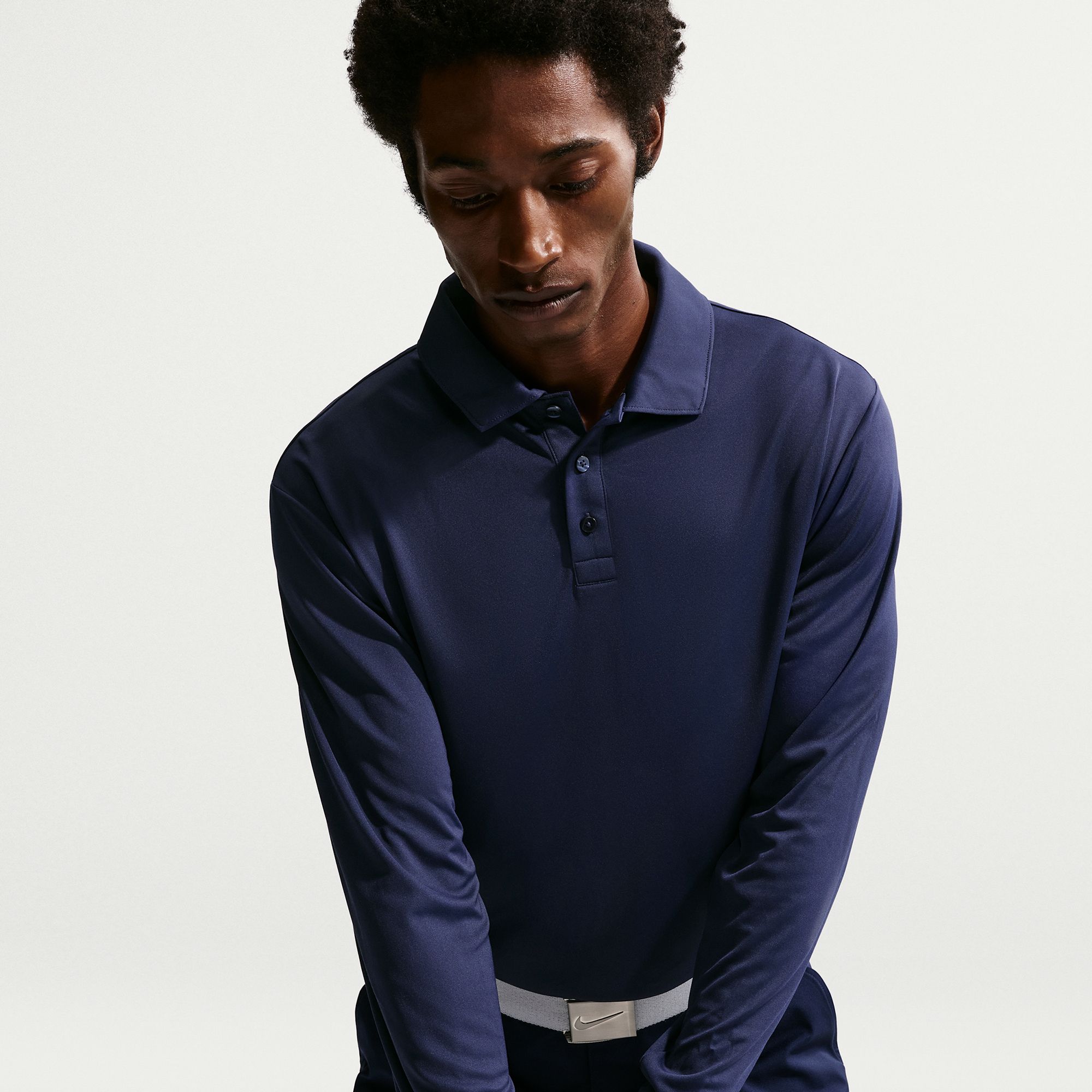 Nike Men's Par Dri-FIT Long Sleeve Tonal Golf Polo product image