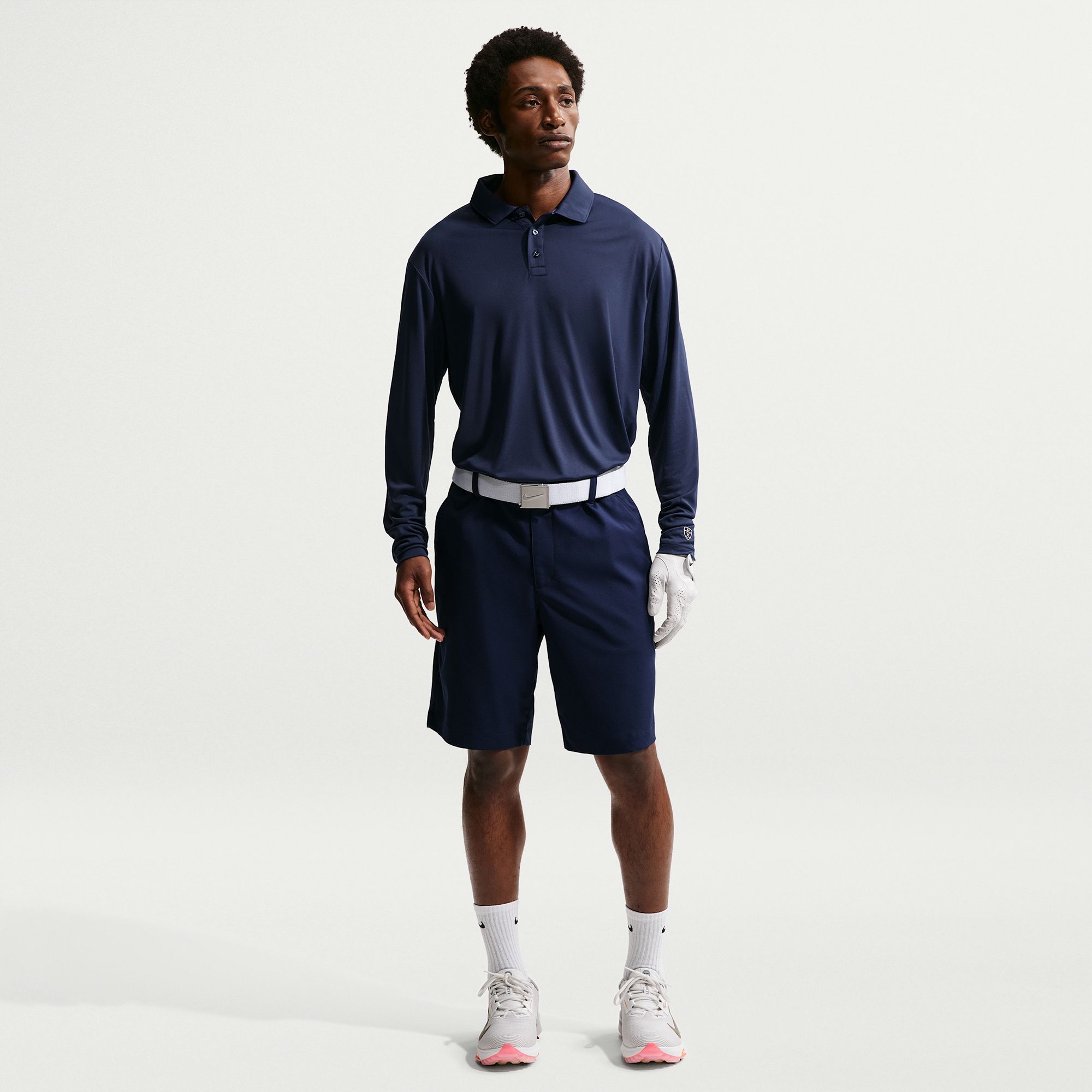 Nike Men's Par Dri-FIT Long Sleeve Tonal Golf Polo product image