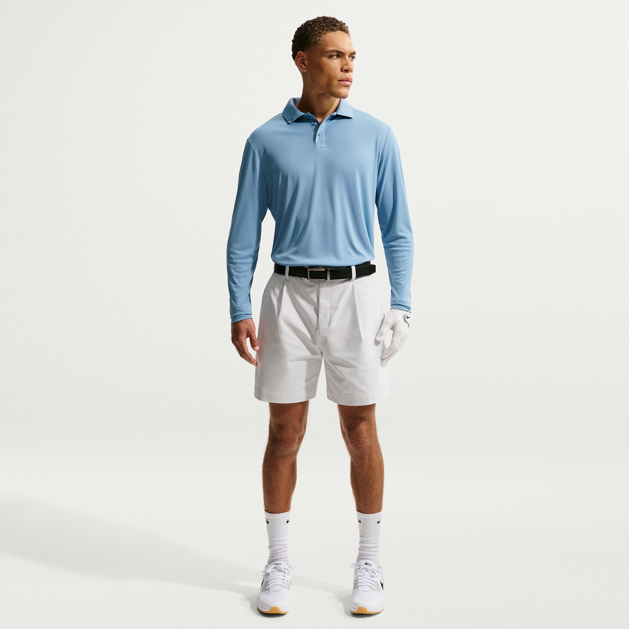 Nike Men's Par Dri-FIT Long Sleeve Tonal Golf Polo product image