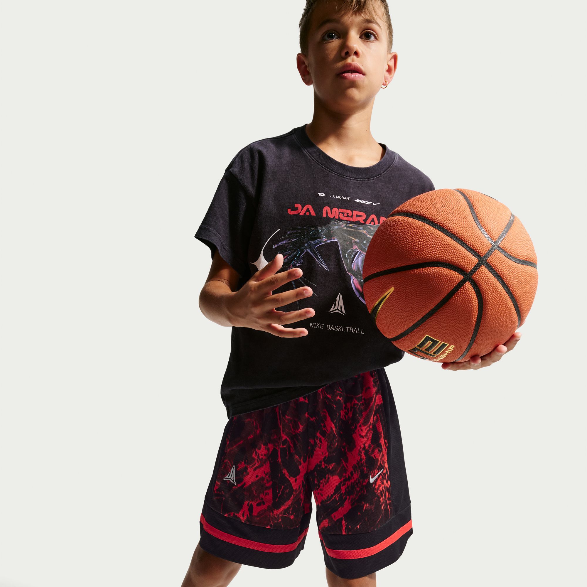Nike Kids' Ja Morant Dri-FIT Printed Game Short product image