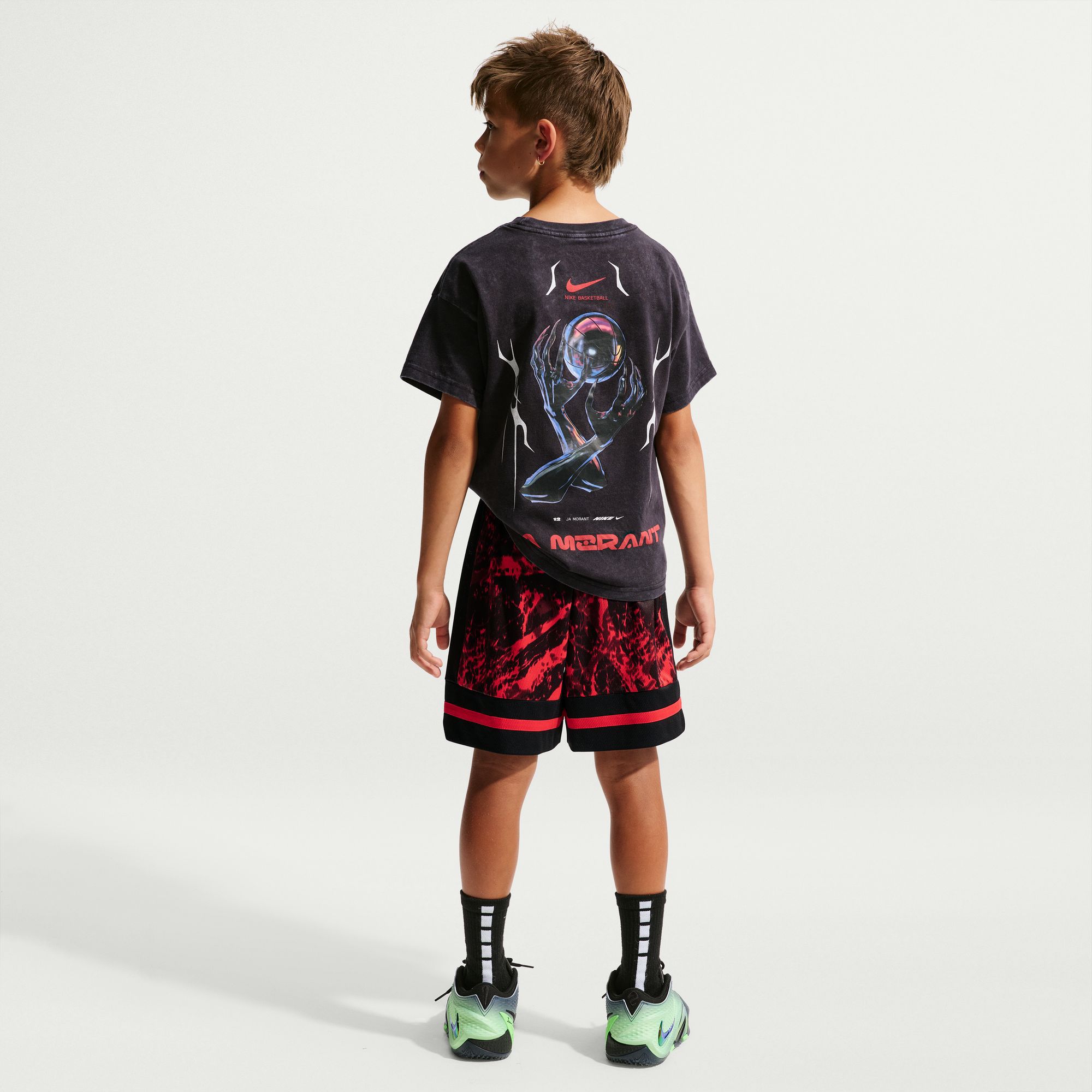 Nike Kids' Ja Morant Dri-FIT Printed Game Short product image