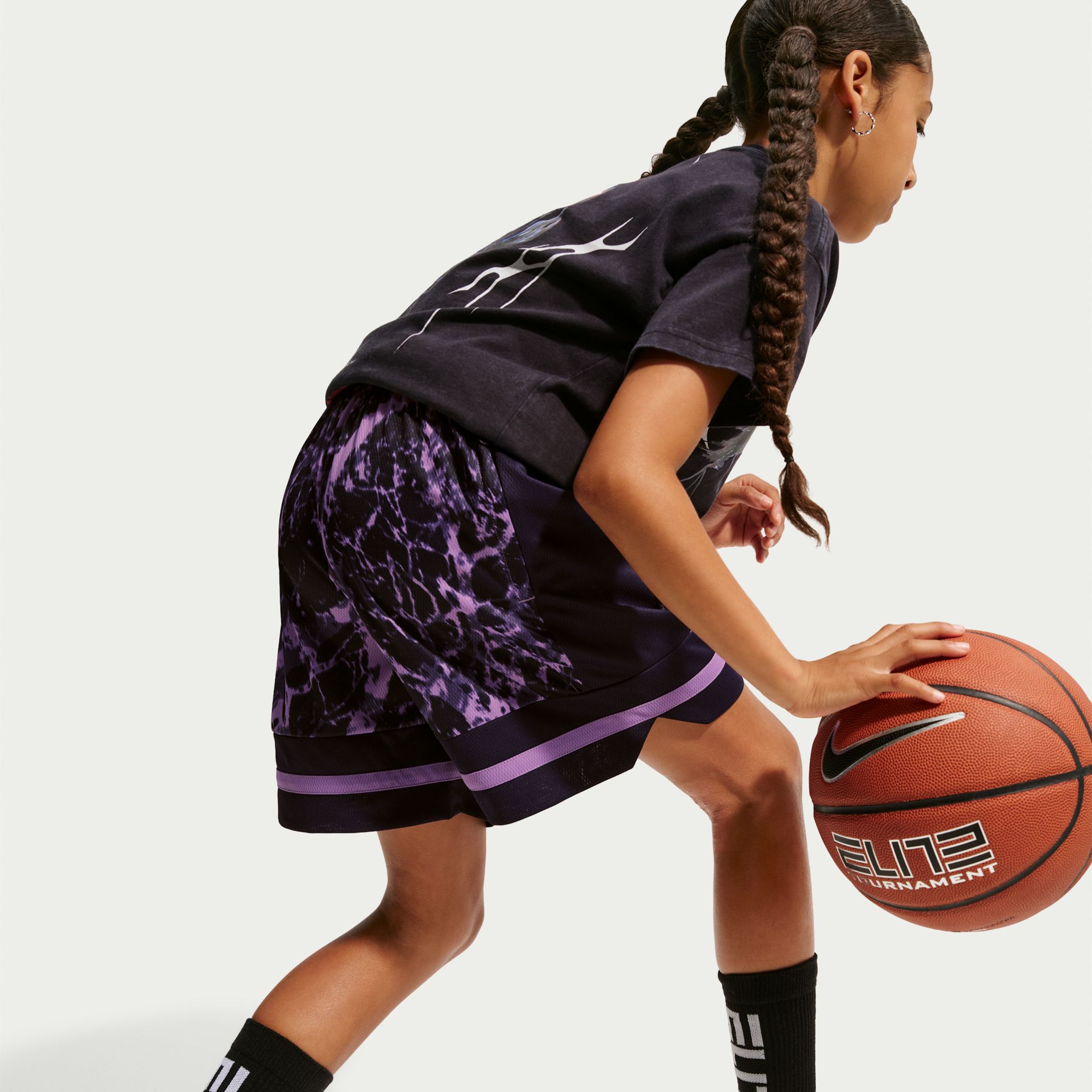 Nike Kids' Ja Morant Dri-FIT Printed Game Short product image